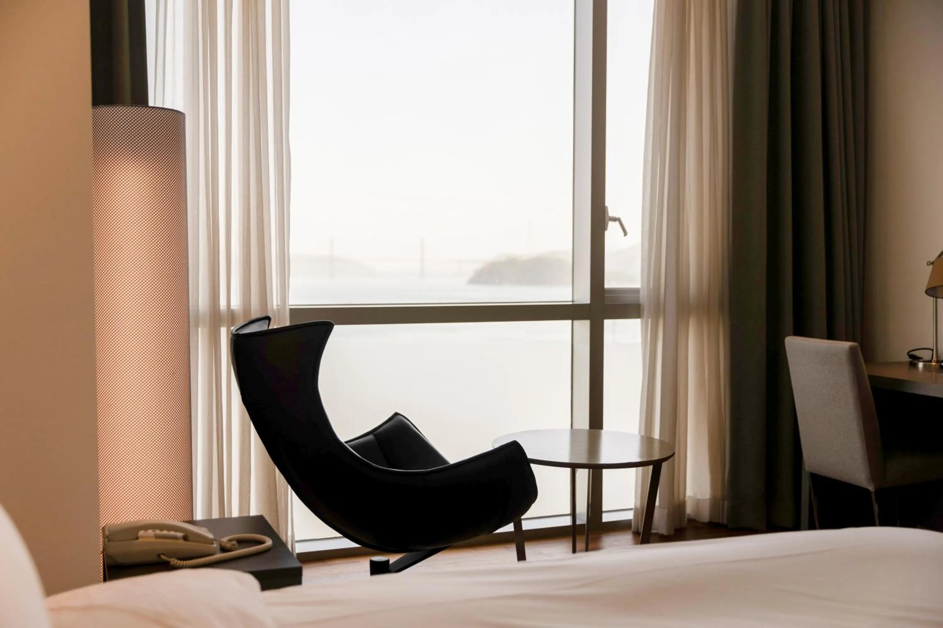 Bed in Sky View Hotel