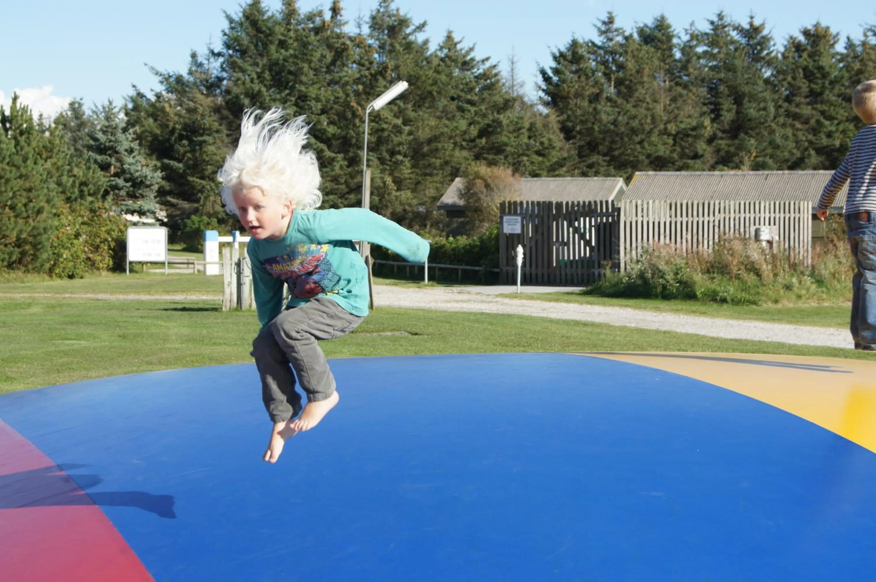 Children play ground in Gl. Klitgaard Camping & Cottages