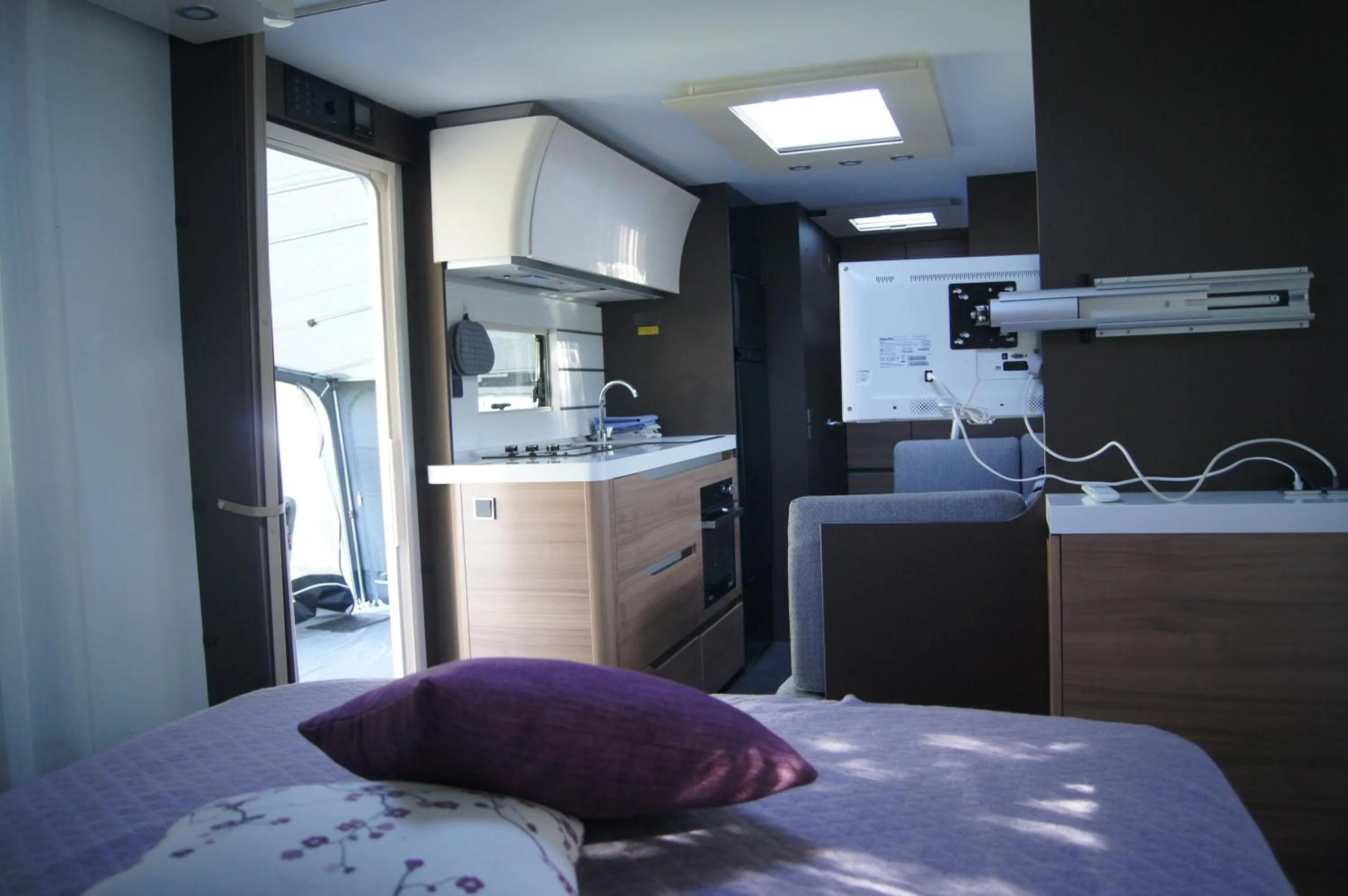 Bed in Gl. Klitgaard Camping & Cottages