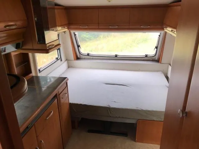Bed in Gl. Klitgaard Camping & Cottages