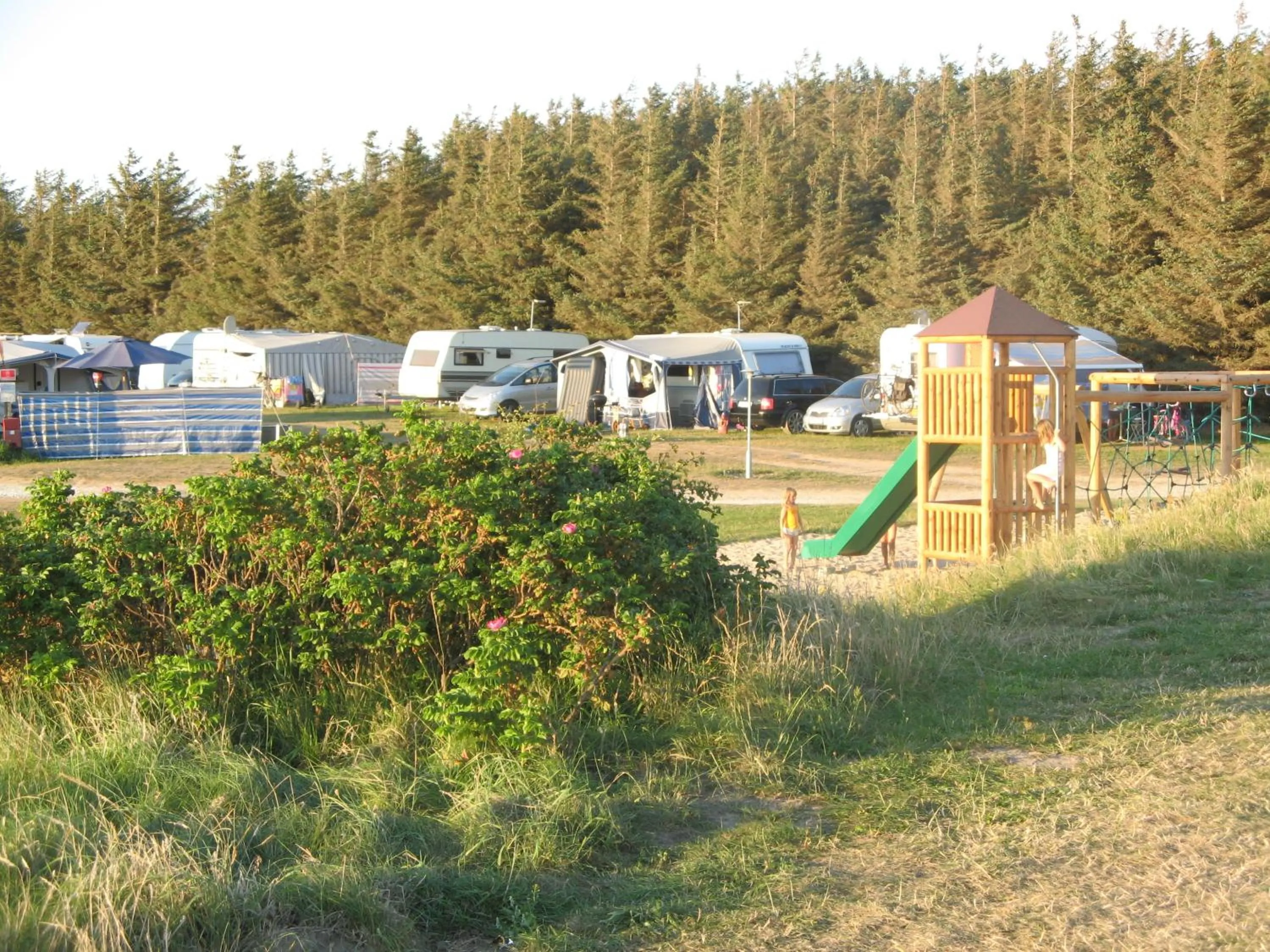 Facade/entrance in Gl. Klitgaard Camping & Cottages