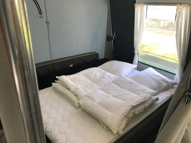 Bed in Gl. Klitgaard Camping & Cottages