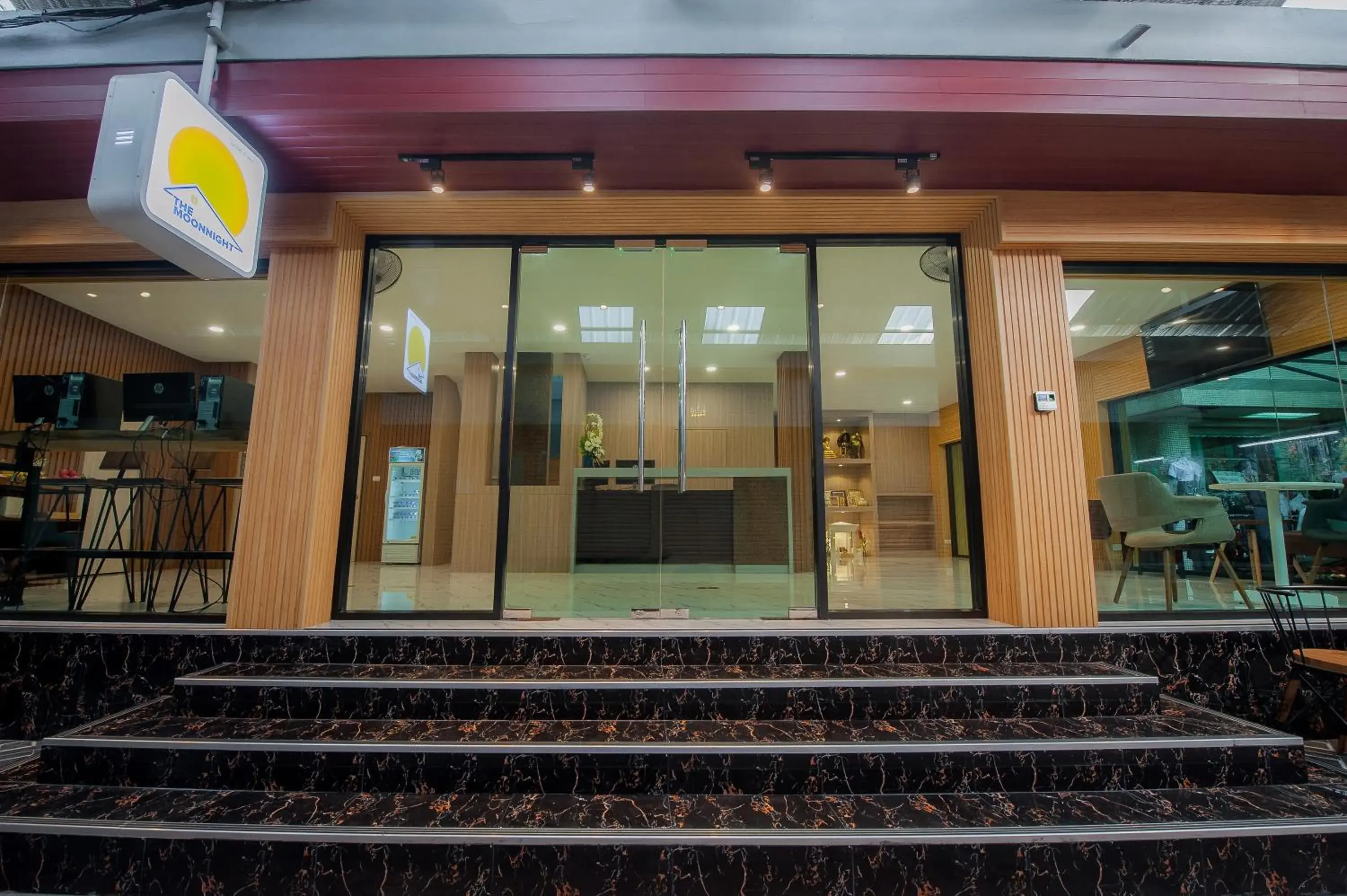 Property building in The Moon Night Hotel Property building in The Moon Night Hotel