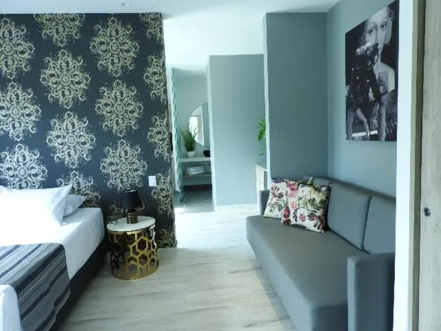 Bed in Hotel Mediterraneo