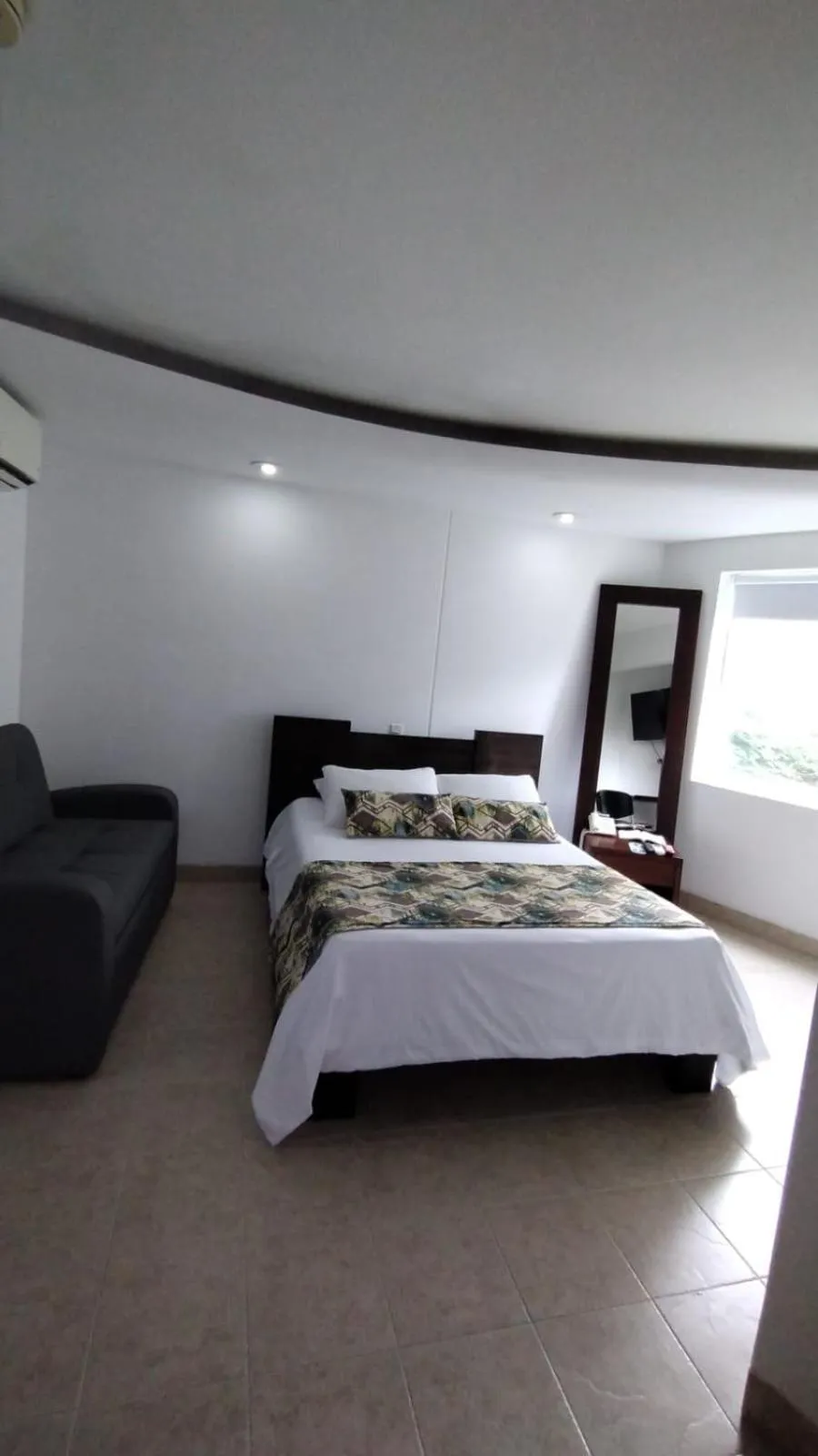 Bed in Hotel Mediterraneo