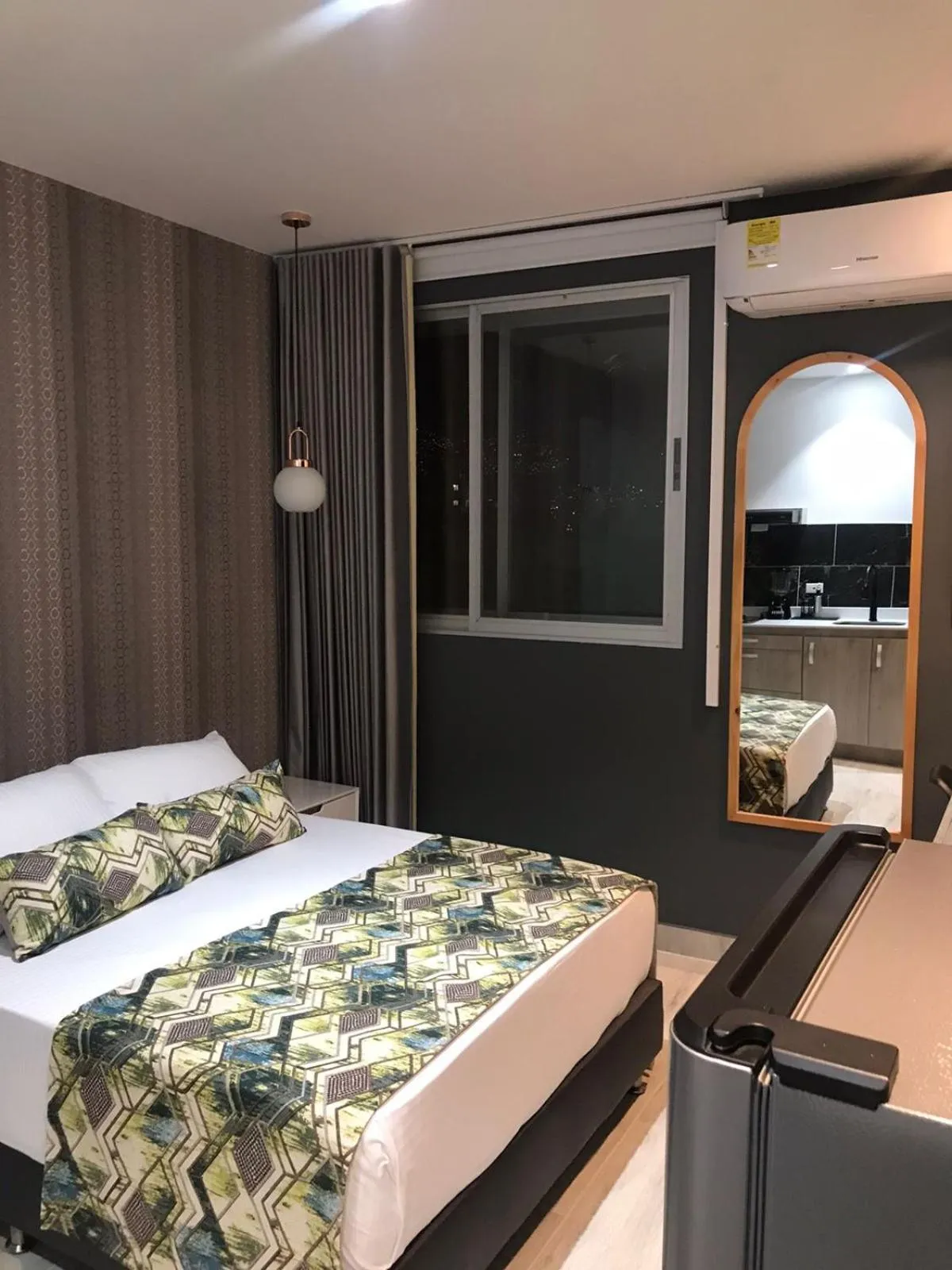 Bed in Hotel Mediterraneo