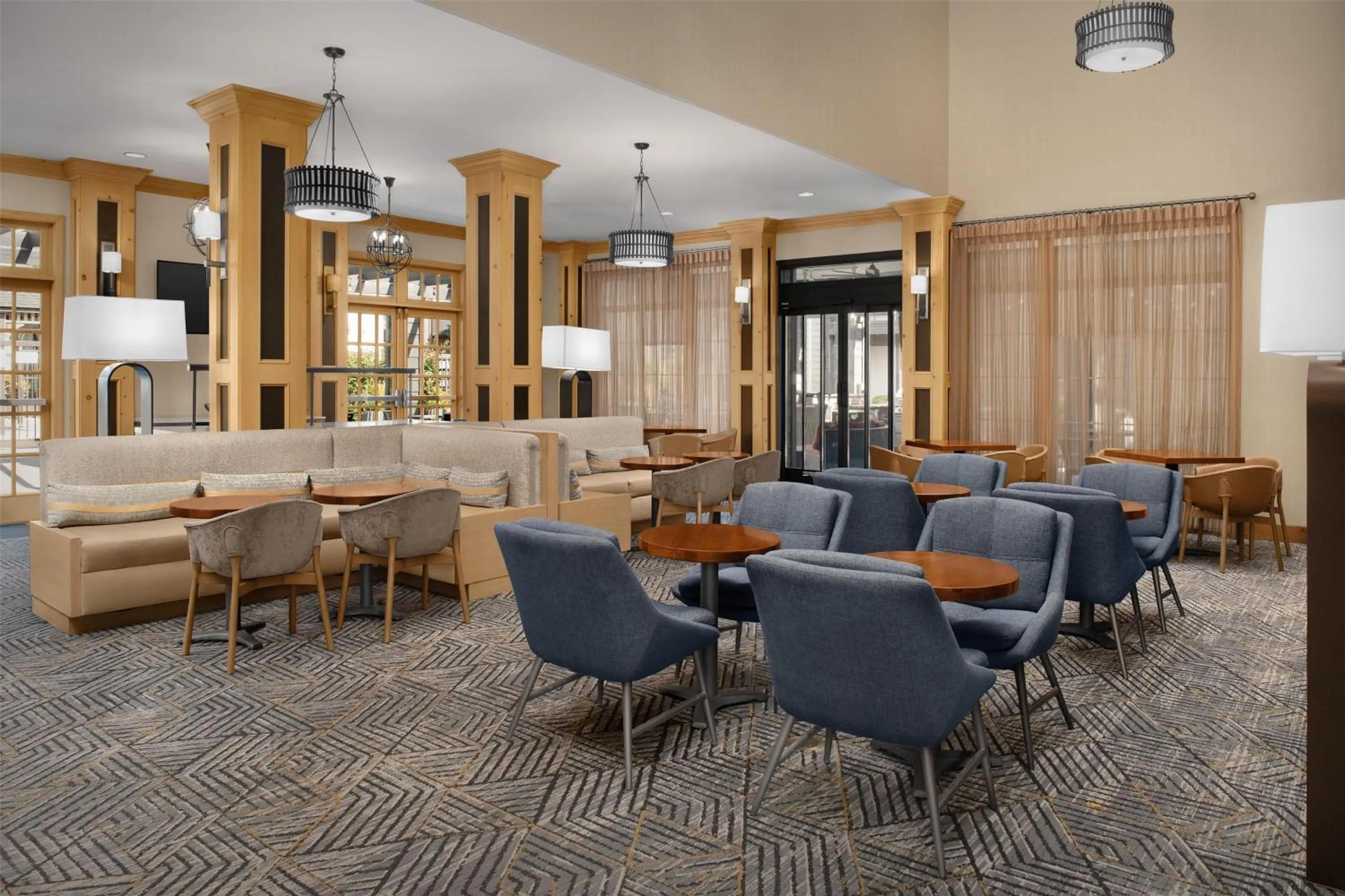 Lobby or reception in Homewood Suites by Hilton Vancouver / Portland