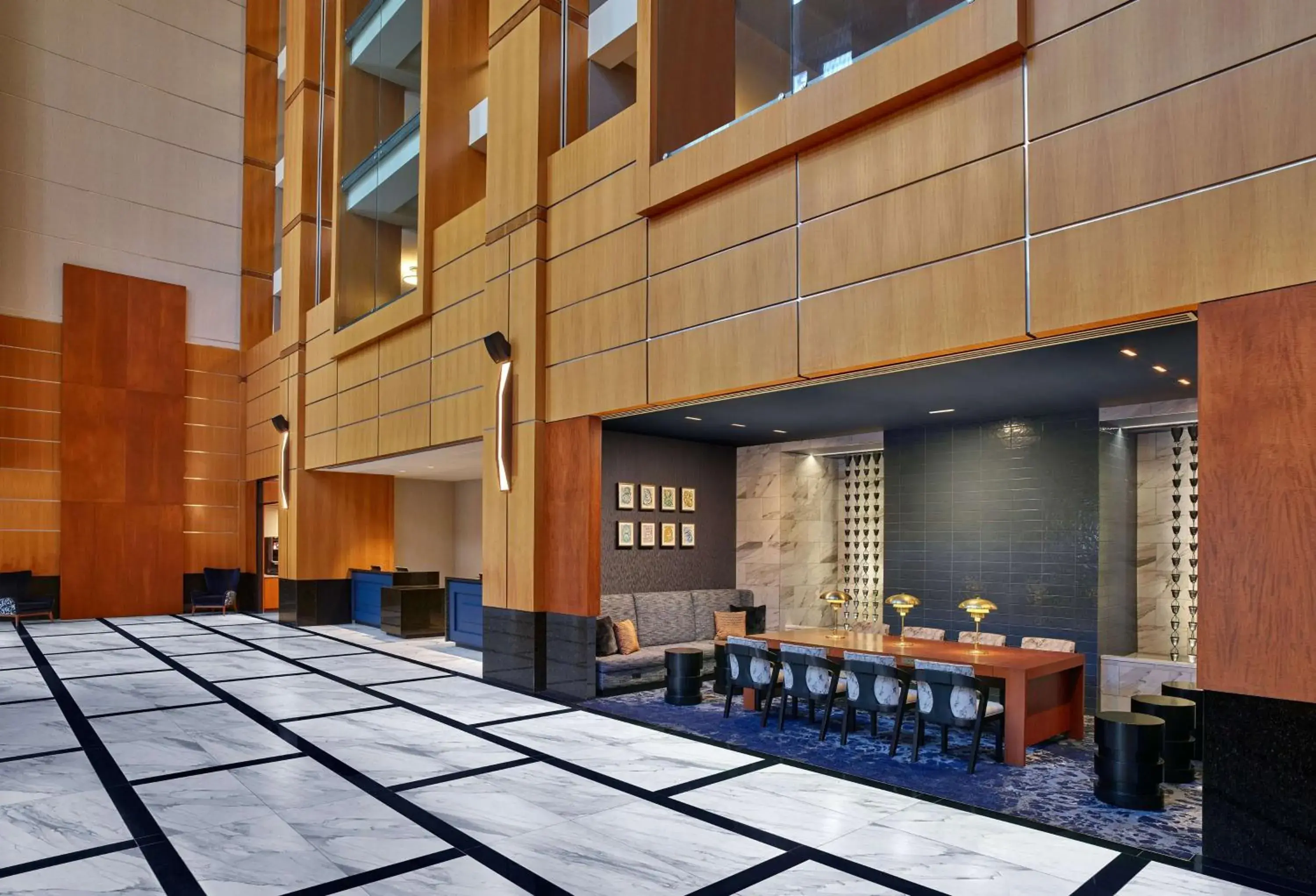 Lobby or reception in Embassy Suites by Hilton Washington DC Convention Center Lobby or reception in Embassy Suites by Hilton Washington DC Convention Center