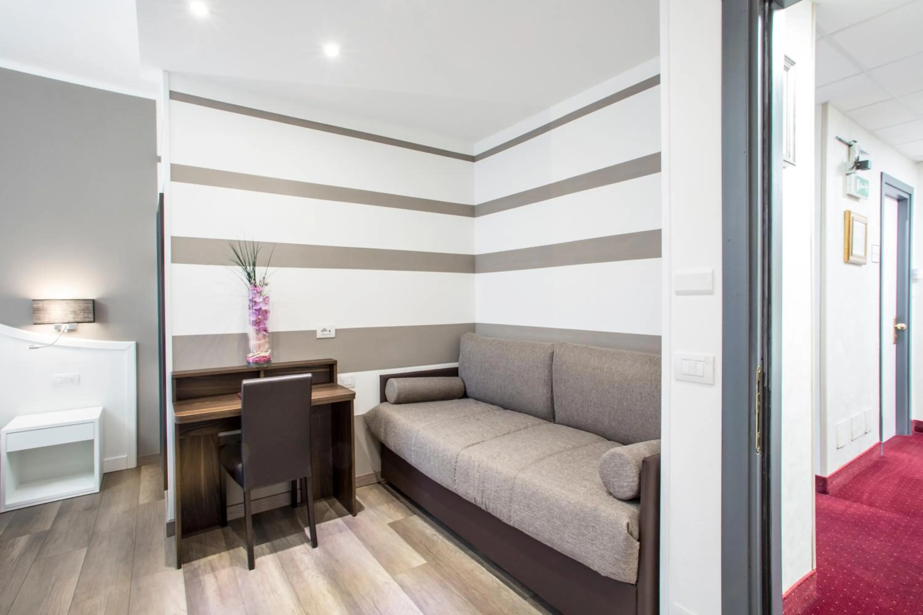 Bed in Hotel Ristorante Eurossola