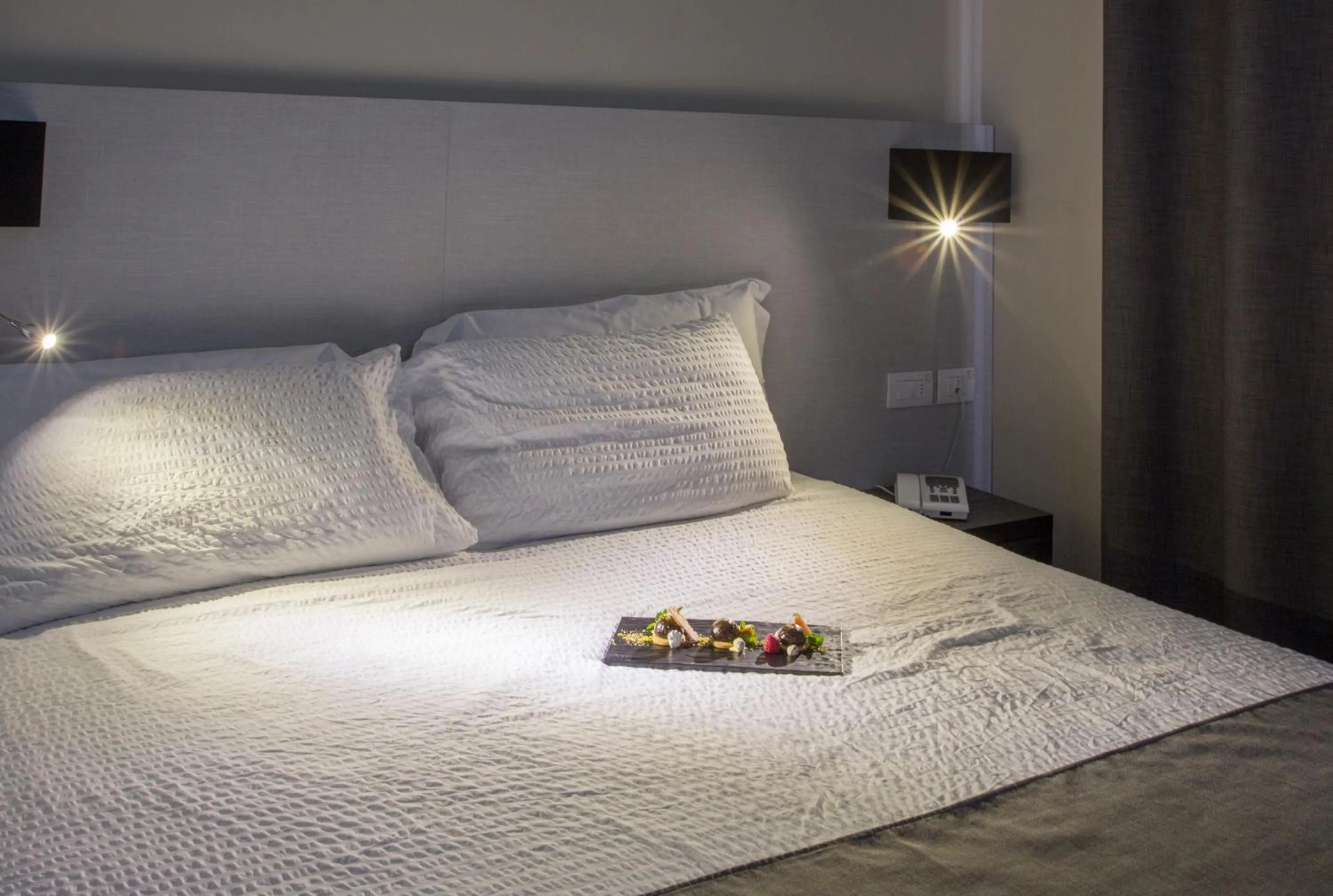 Bed in Hotel Ristorante Eurossola