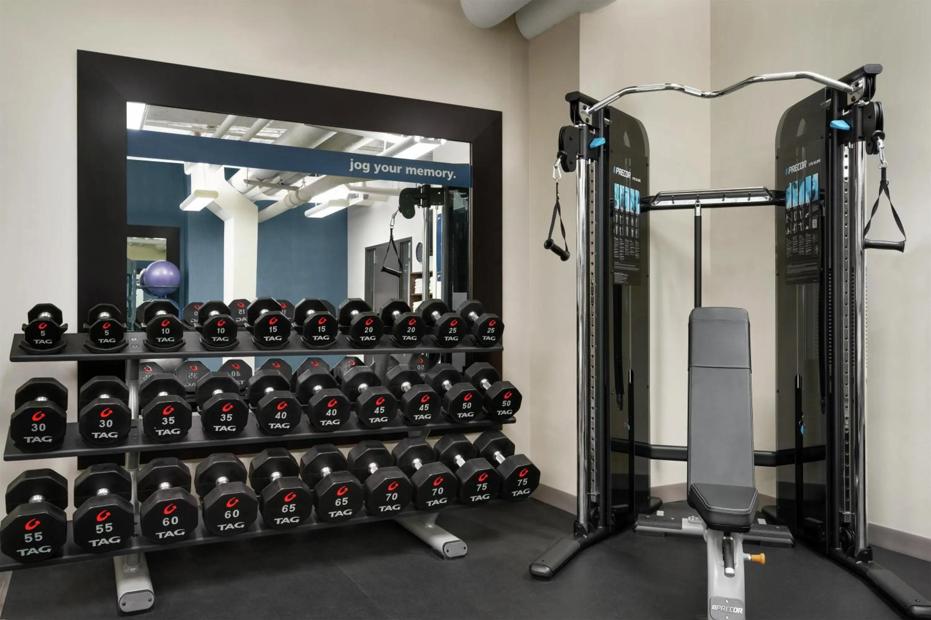 Fitness centre/facilities in Hampton Inn & Suites New Orleans Downtown French Quarter Area