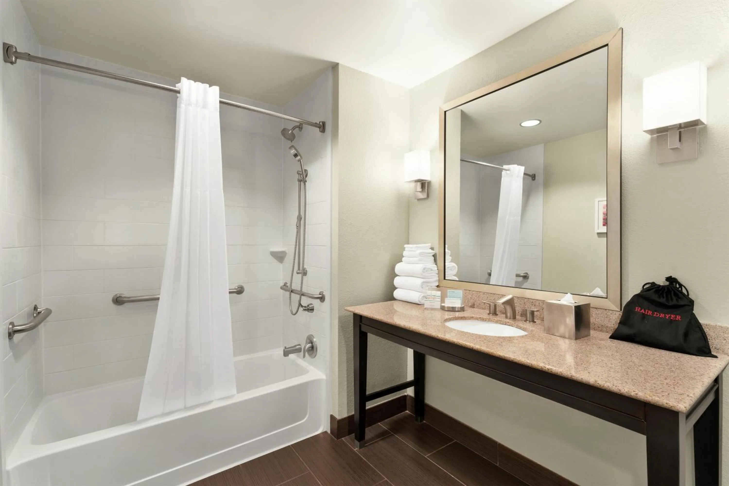 Bathroom in Hampton Inn & Suites New Orleans Downtown French Quarter Area