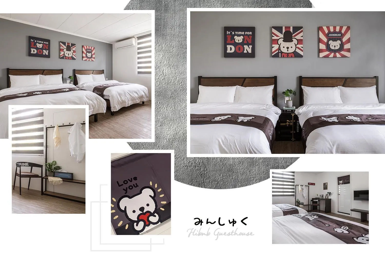 People, Bed in Hibnb Guesthouse