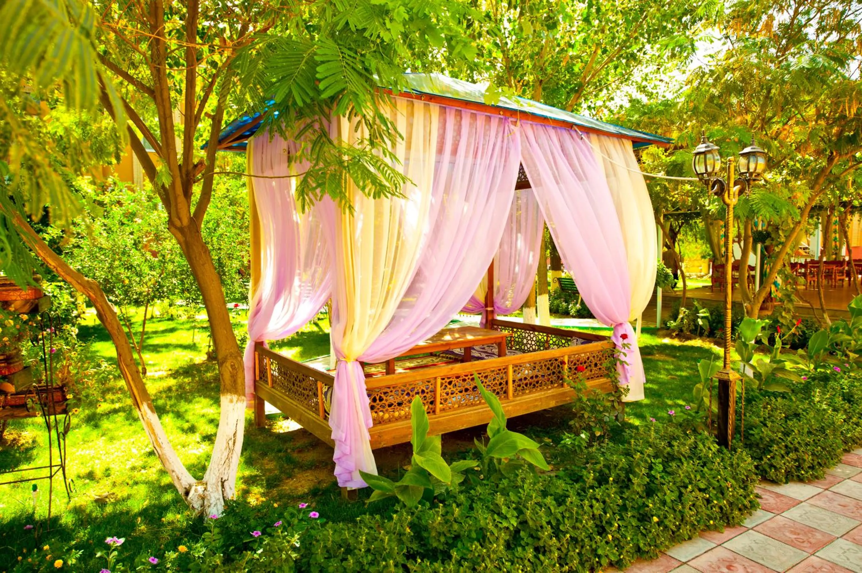 Spring in Hotel Asia Bukhara