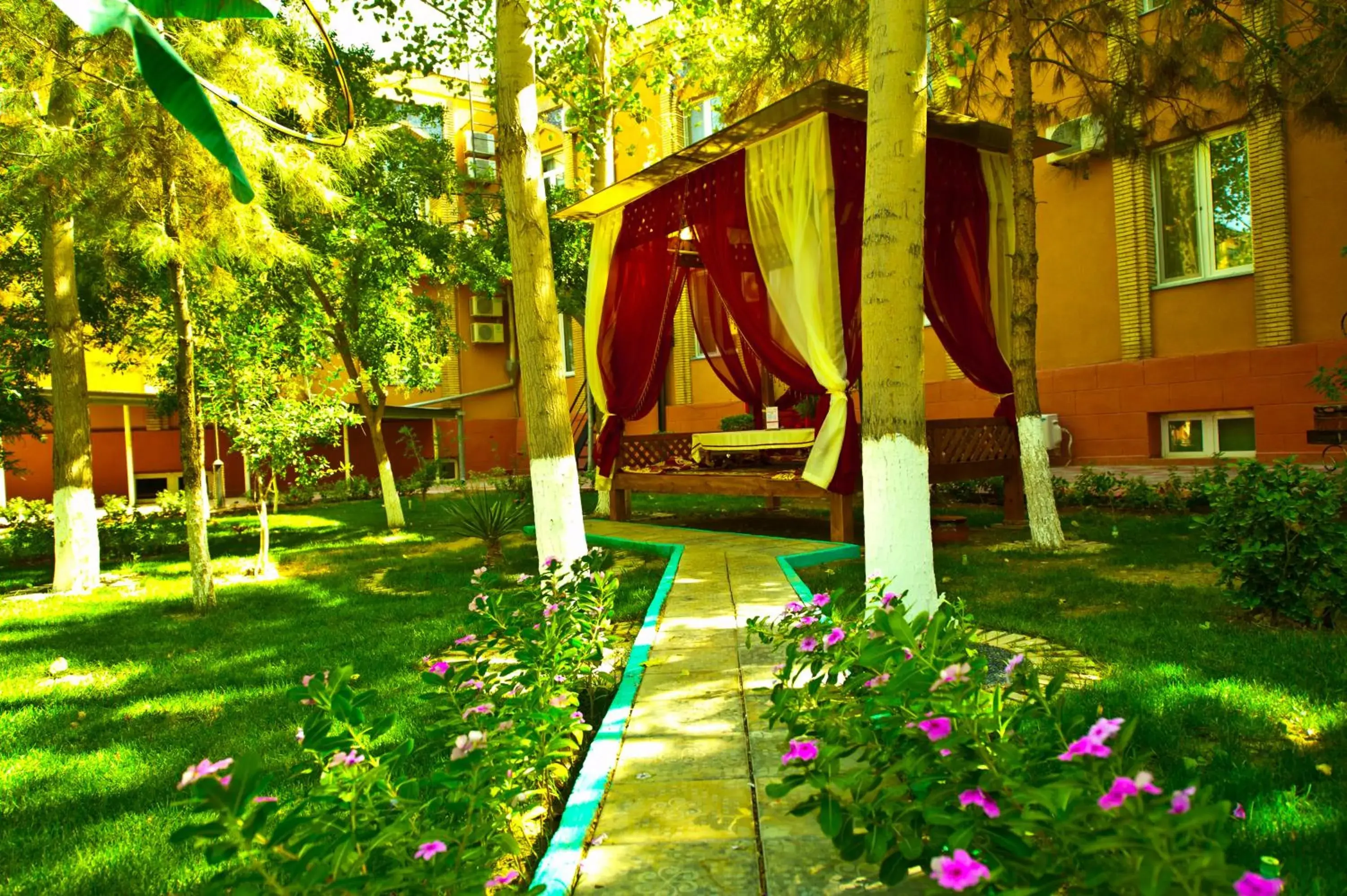 Property building in Hotel Asia Bukhara Property building in Hotel Asia Bukhara