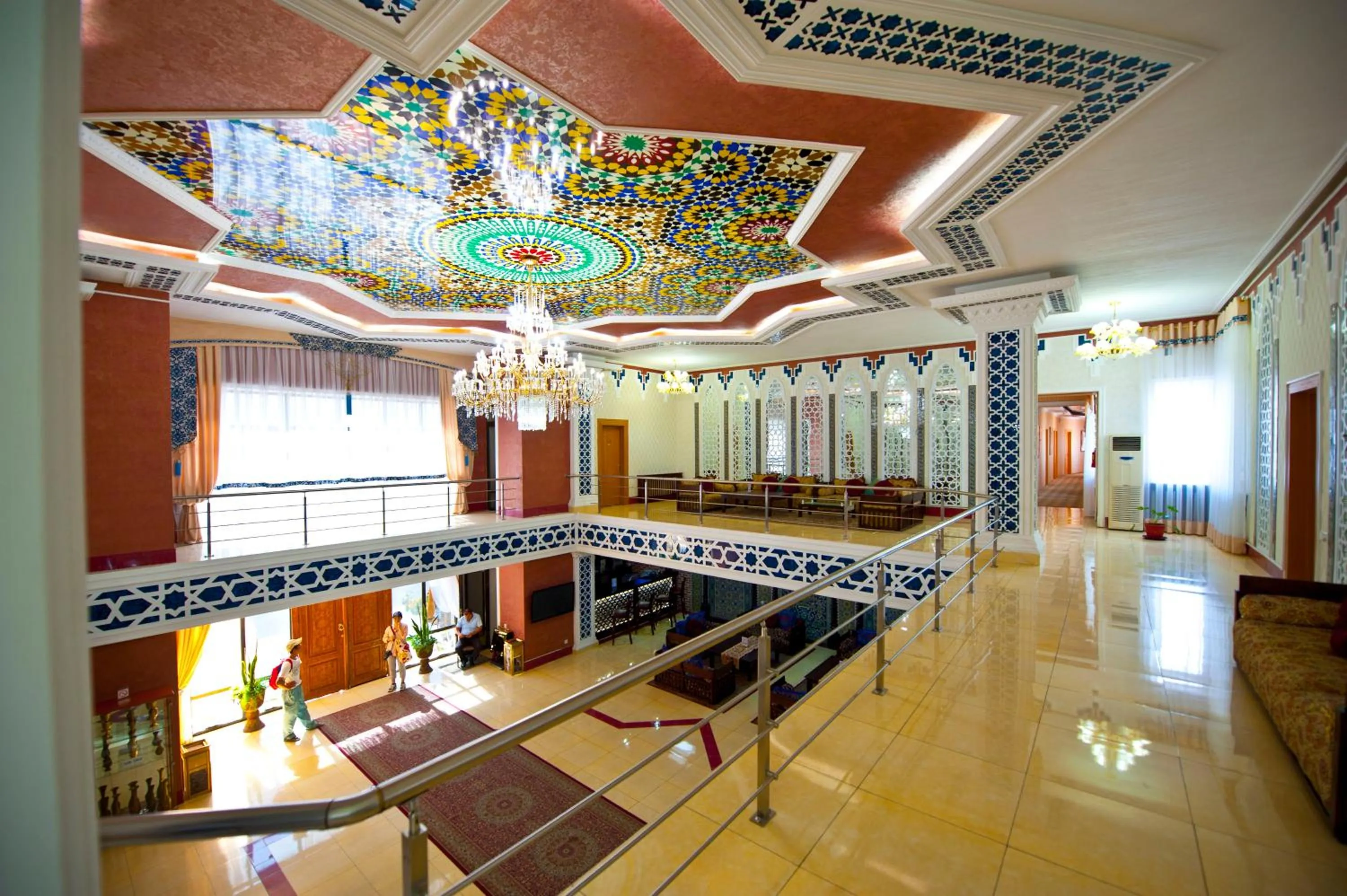 Lobby or reception in Hotel Asia Bukhara