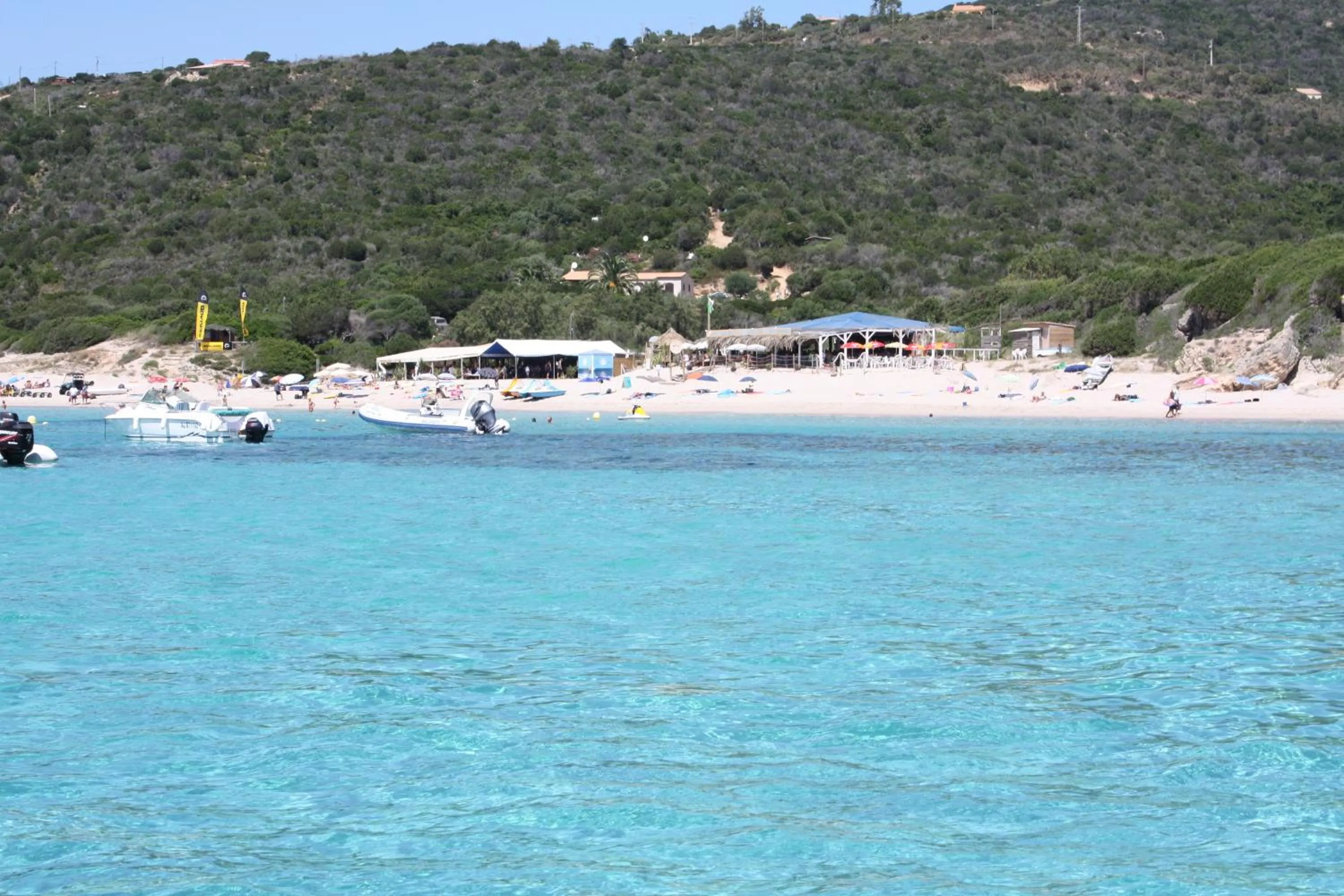 Beach in Corse Villa Porticcio vue Mer