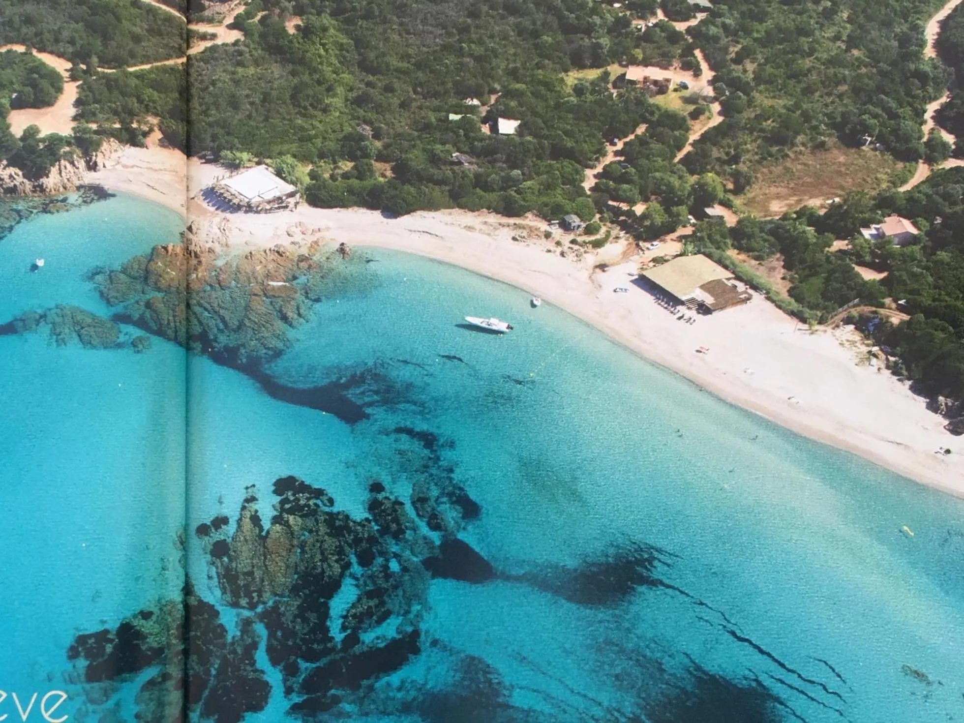 Beach in Corse Villa Porticcio vue Mer