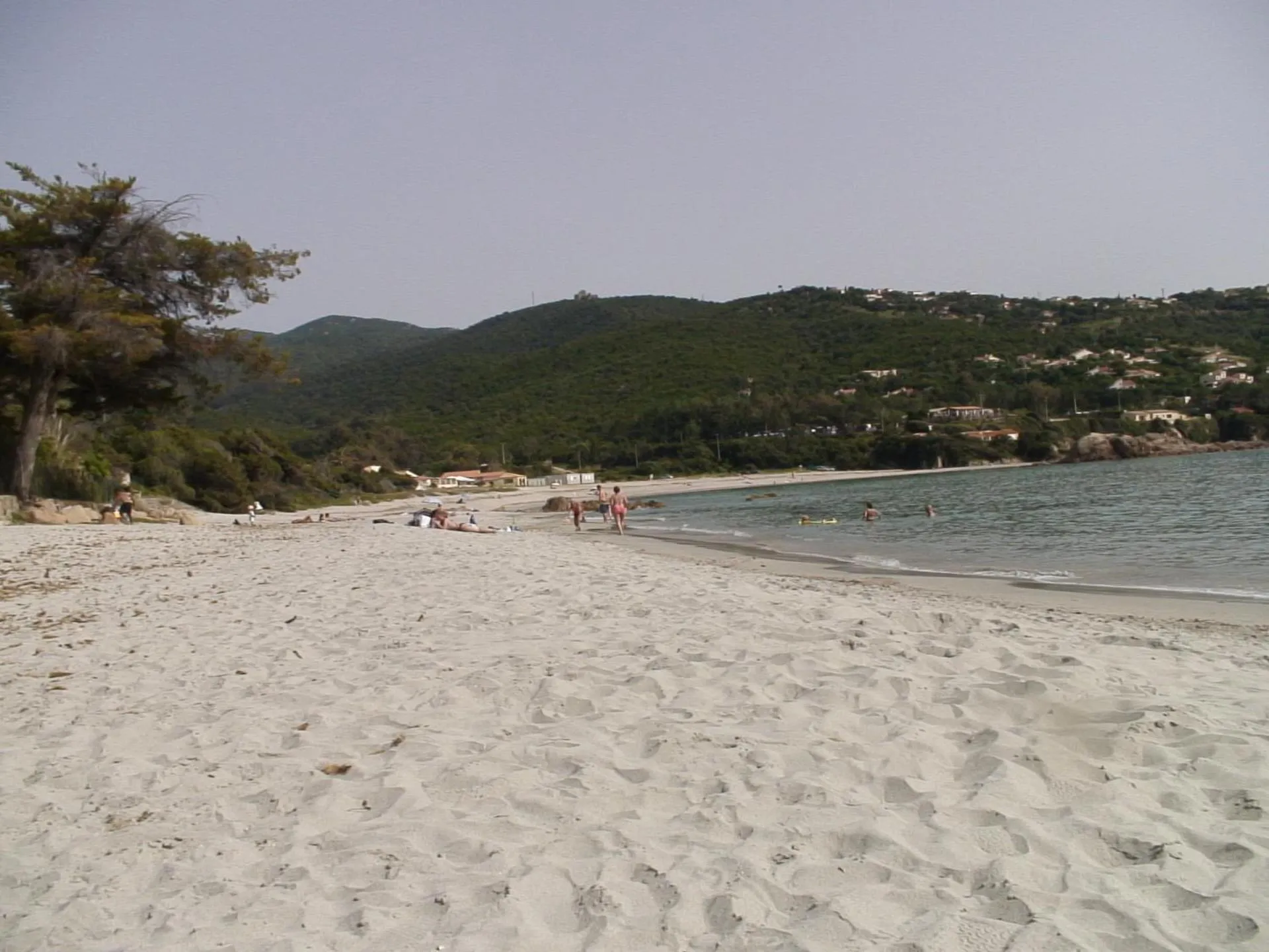 Beach in Corse Villa Porticcio vue Mer