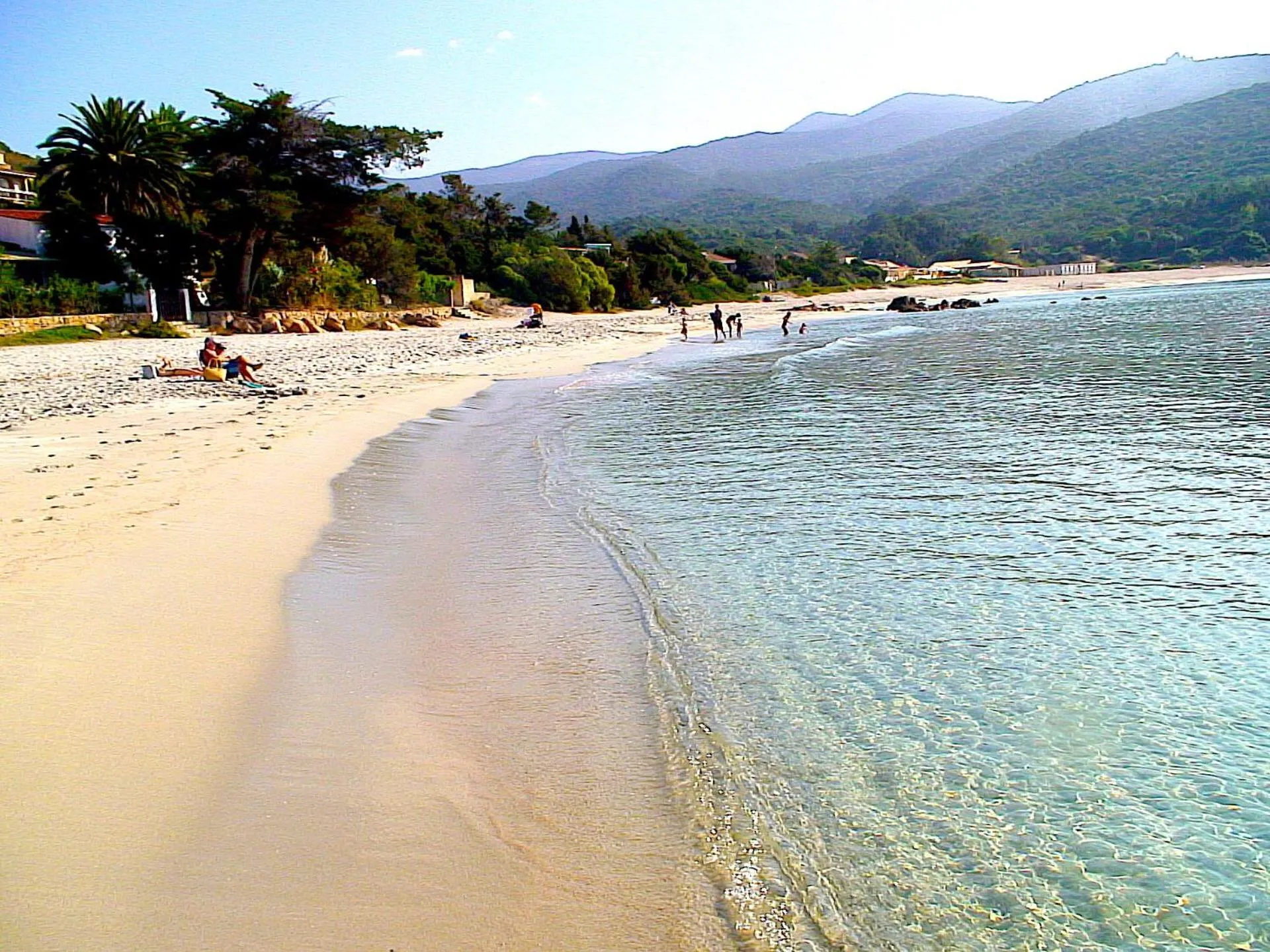 Beach in Corse Villa Porticcio vue Mer