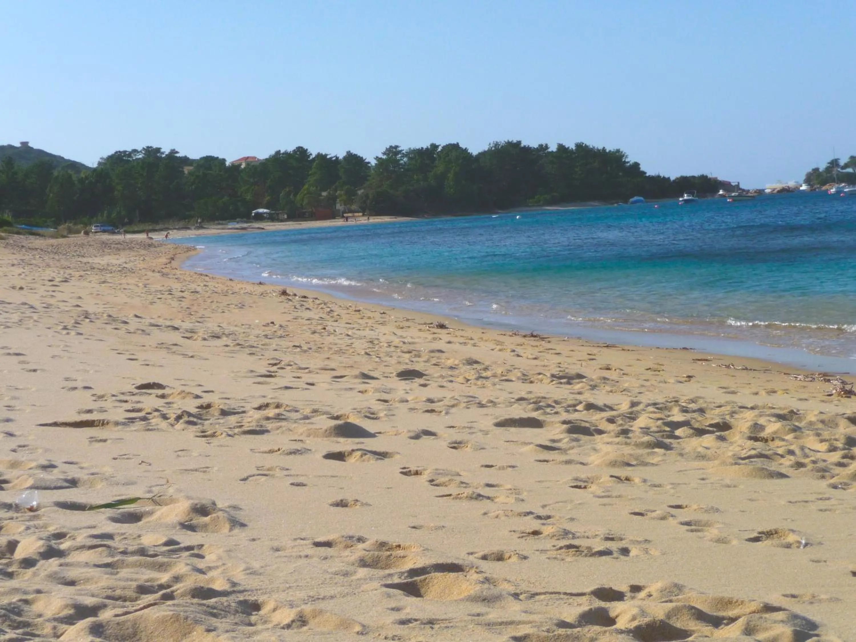 Beach in Corse Villa Porticcio vue Mer