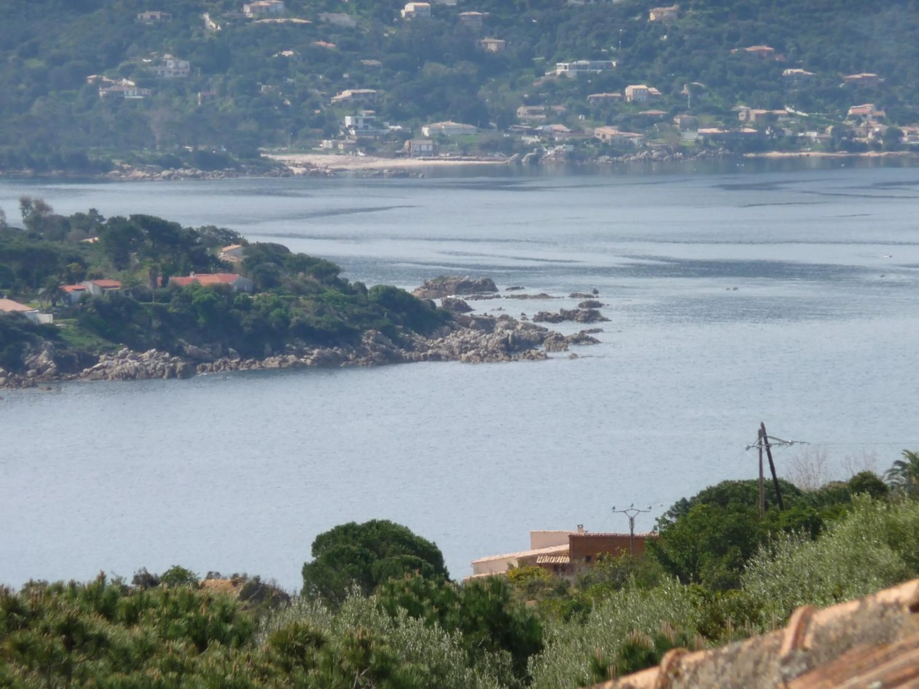 Sea view in Corse Villa Porticcio vue Mer