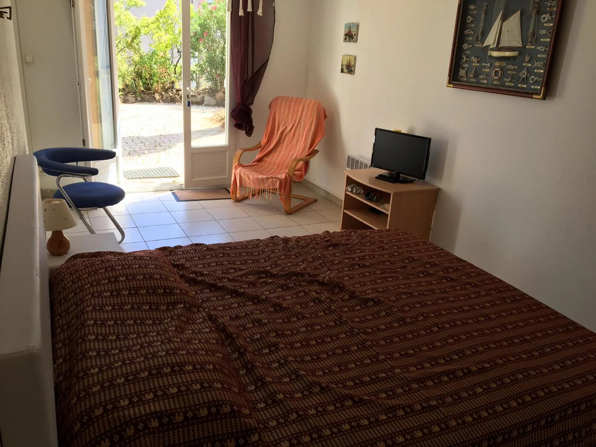 Bedroom in Corse Villa Porticcio vue Mer