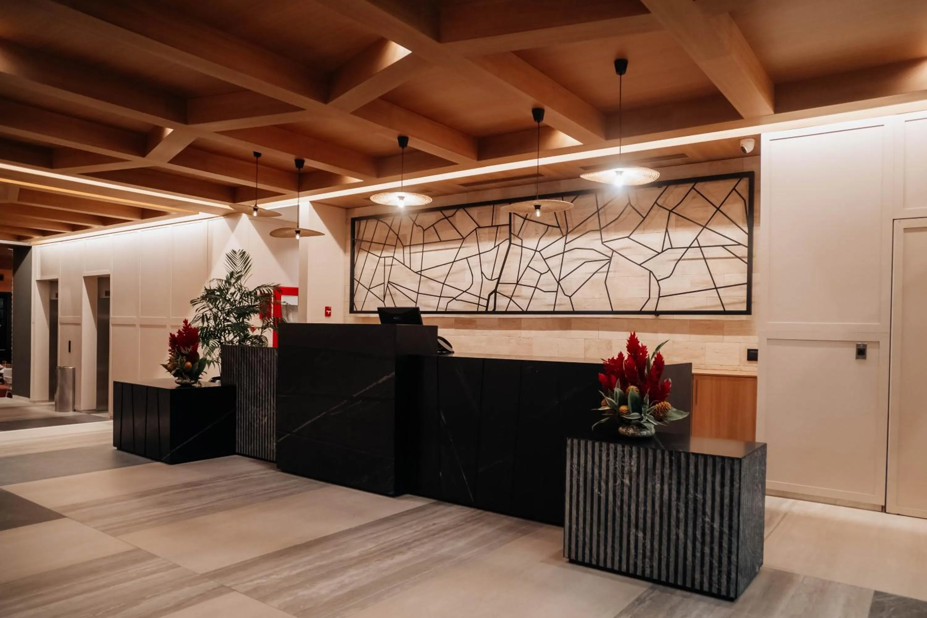 Lobby or reception in MantaHost Hotel