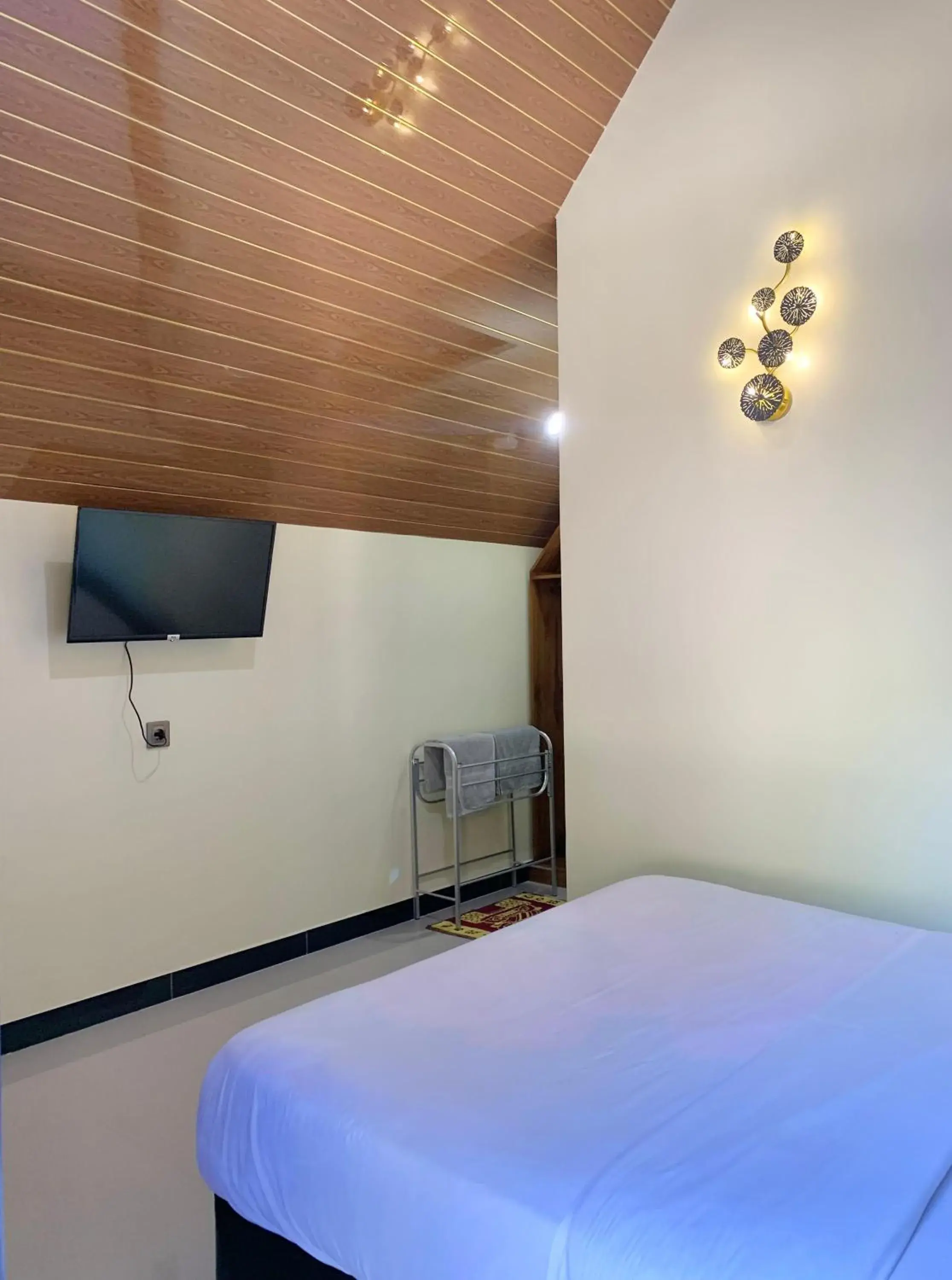 Bed in Gubuk Ndeso Bromo Bed in Gubuk Ndeso Bromo