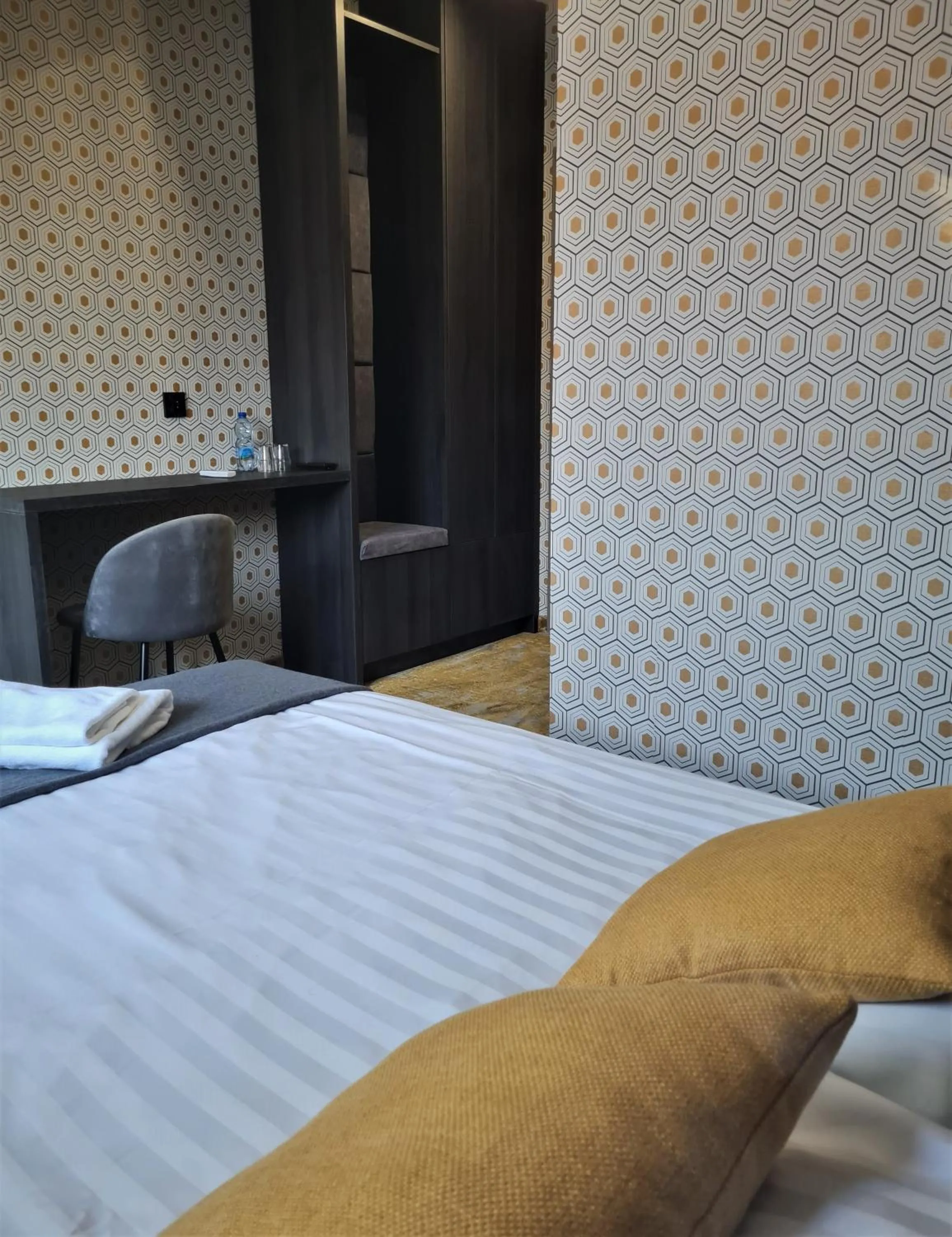 Bed in Pensjonat Retro