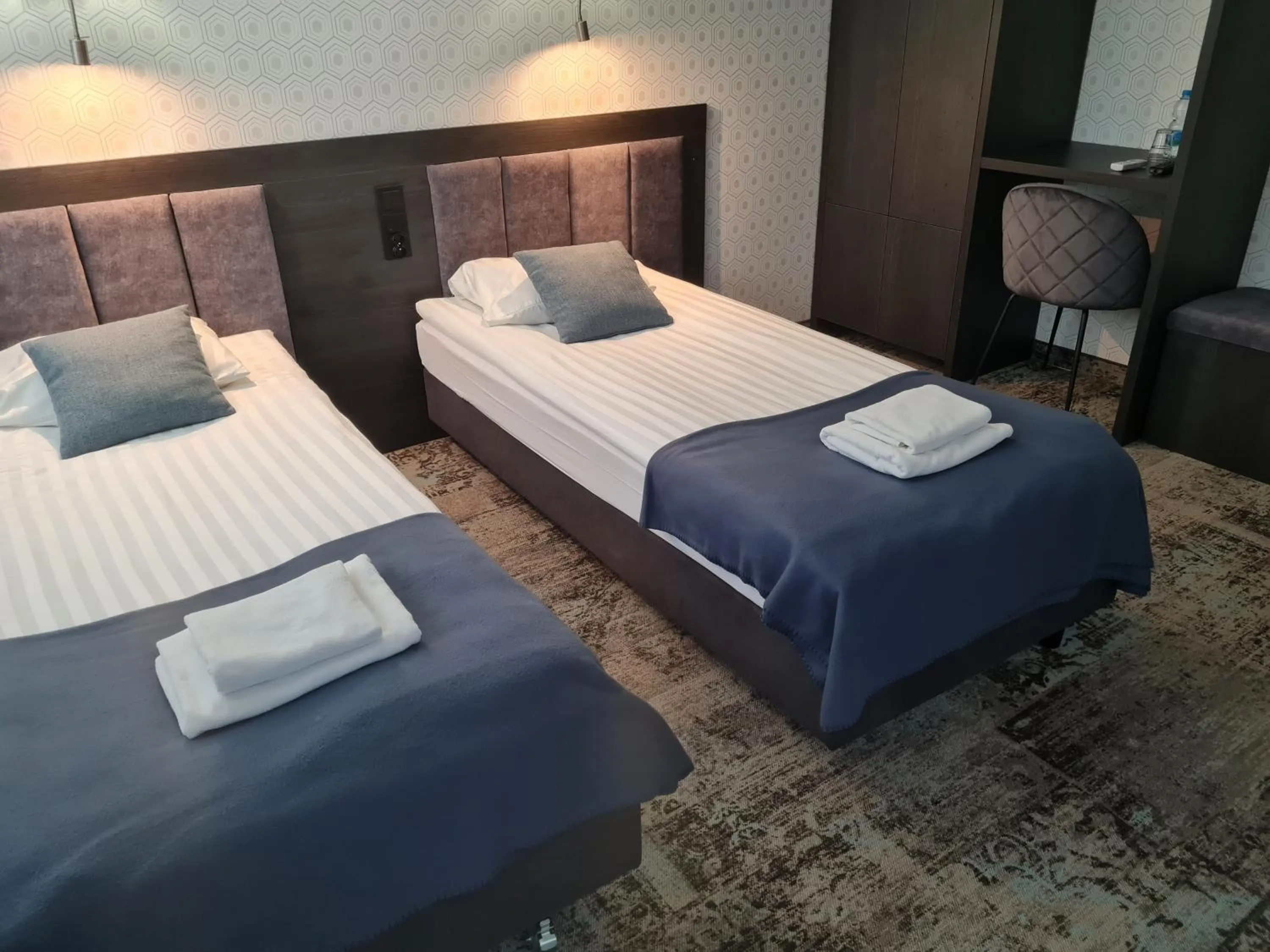 Bed in Pensjonat Retro