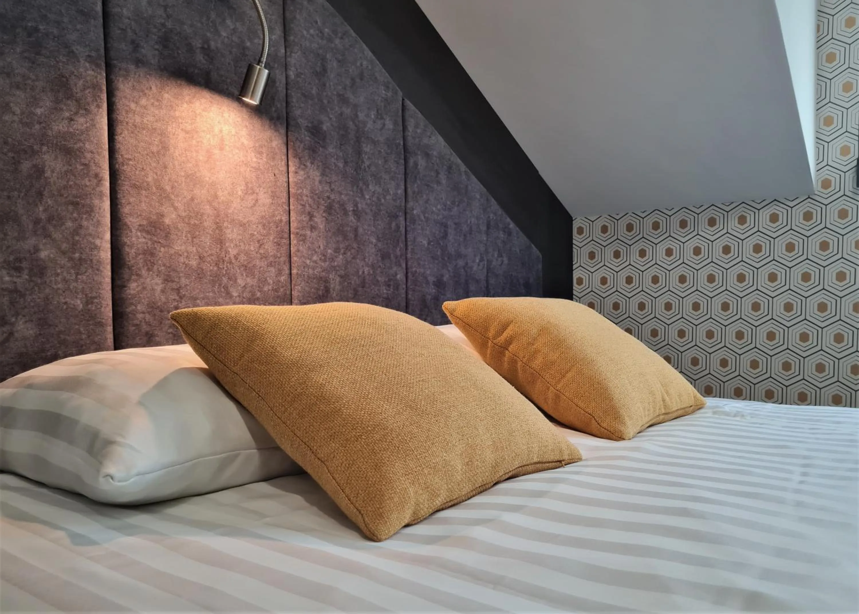 Bed in Pensjonat Retro