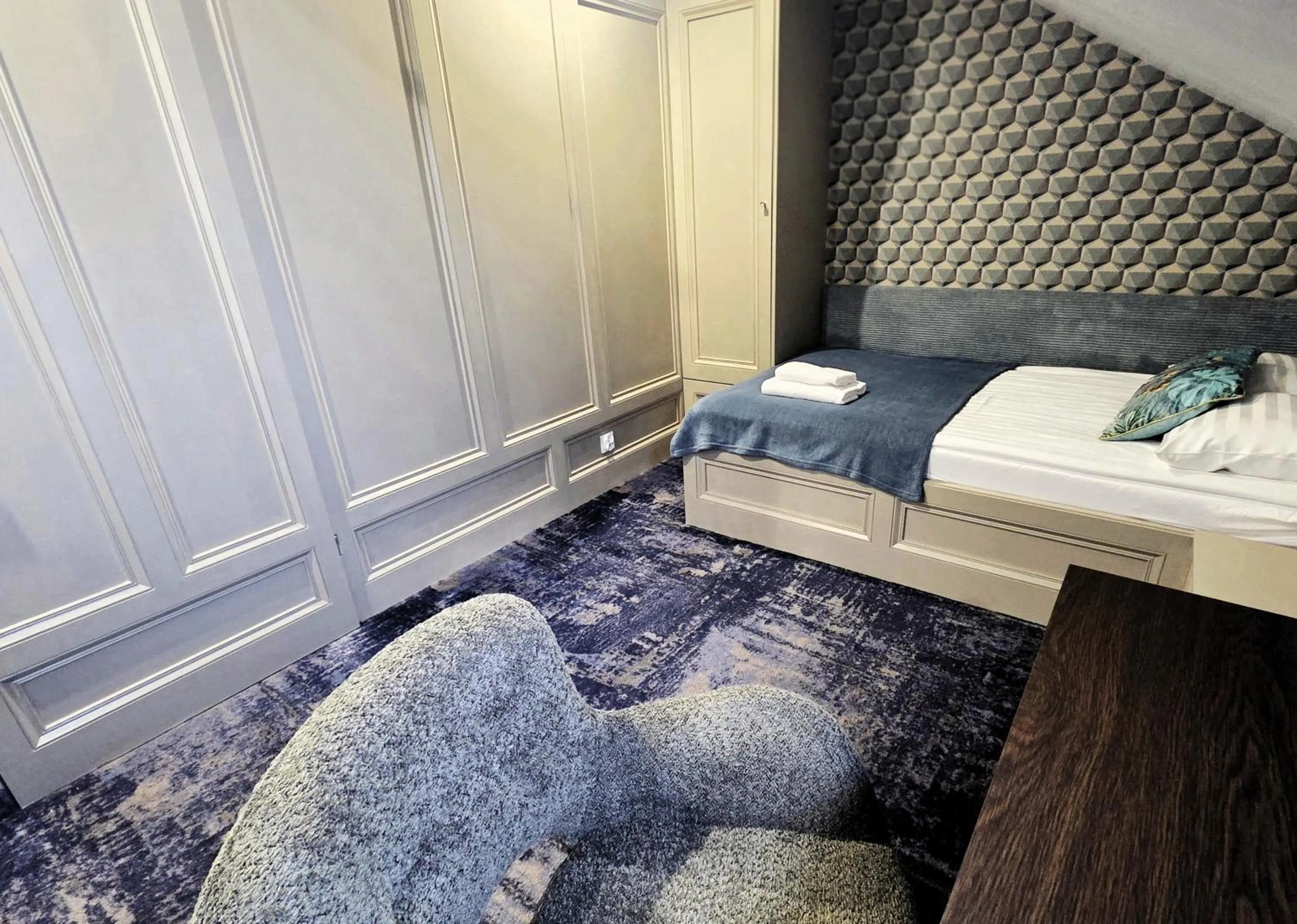 Bed in Pensjonat Retro