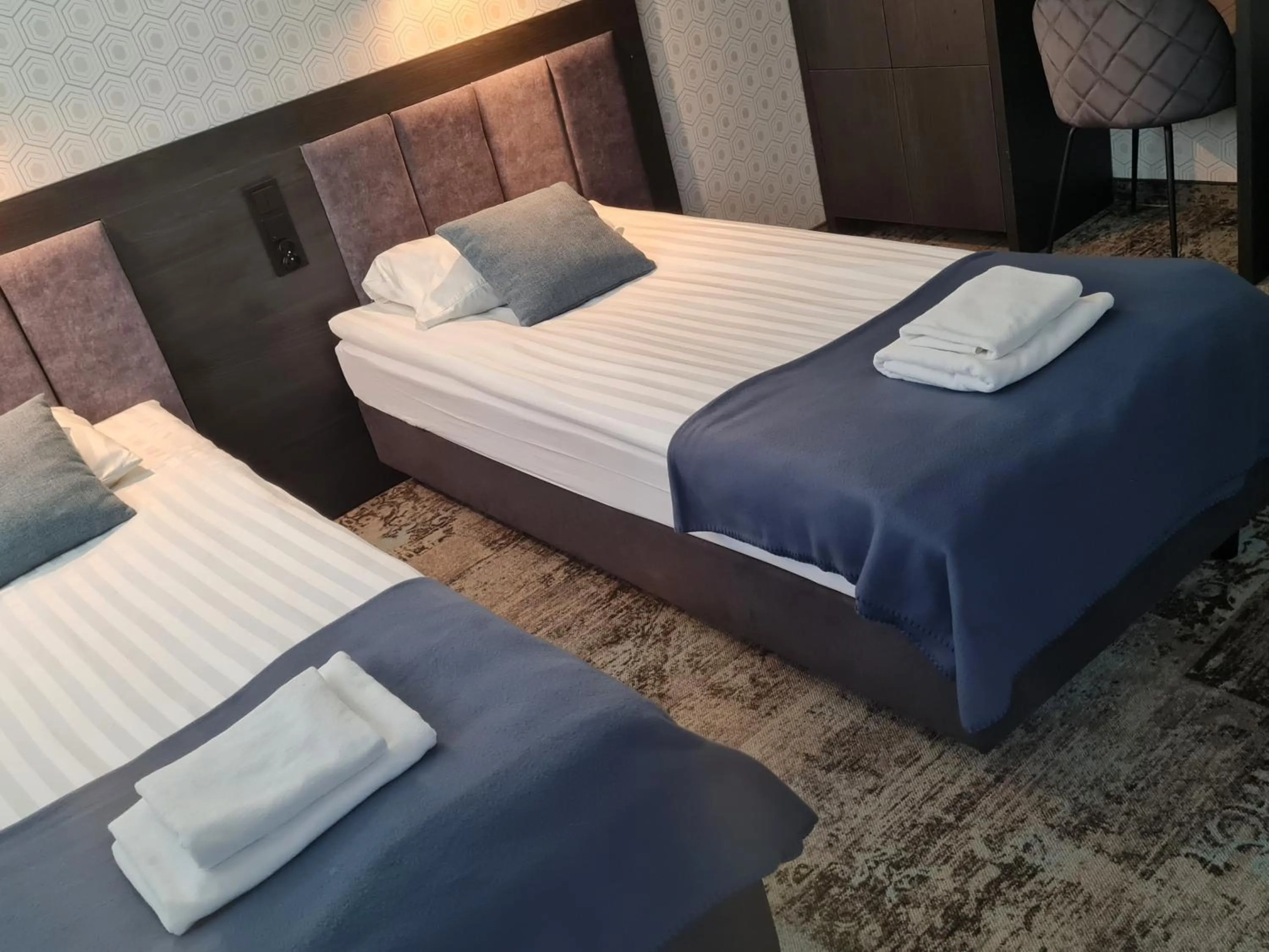 Bed in Pensjonat Retro