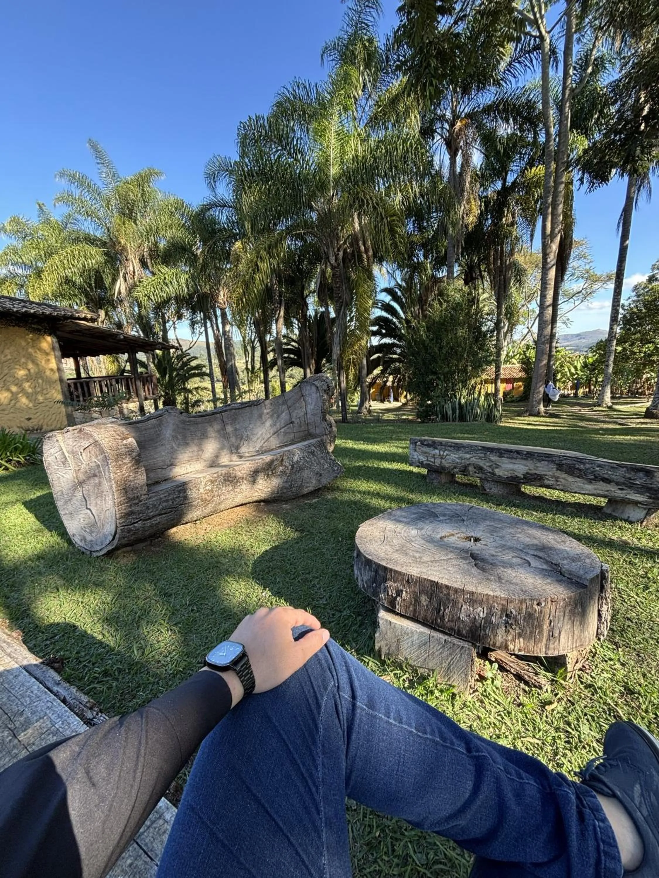 Garden view in Capricho Asturiano