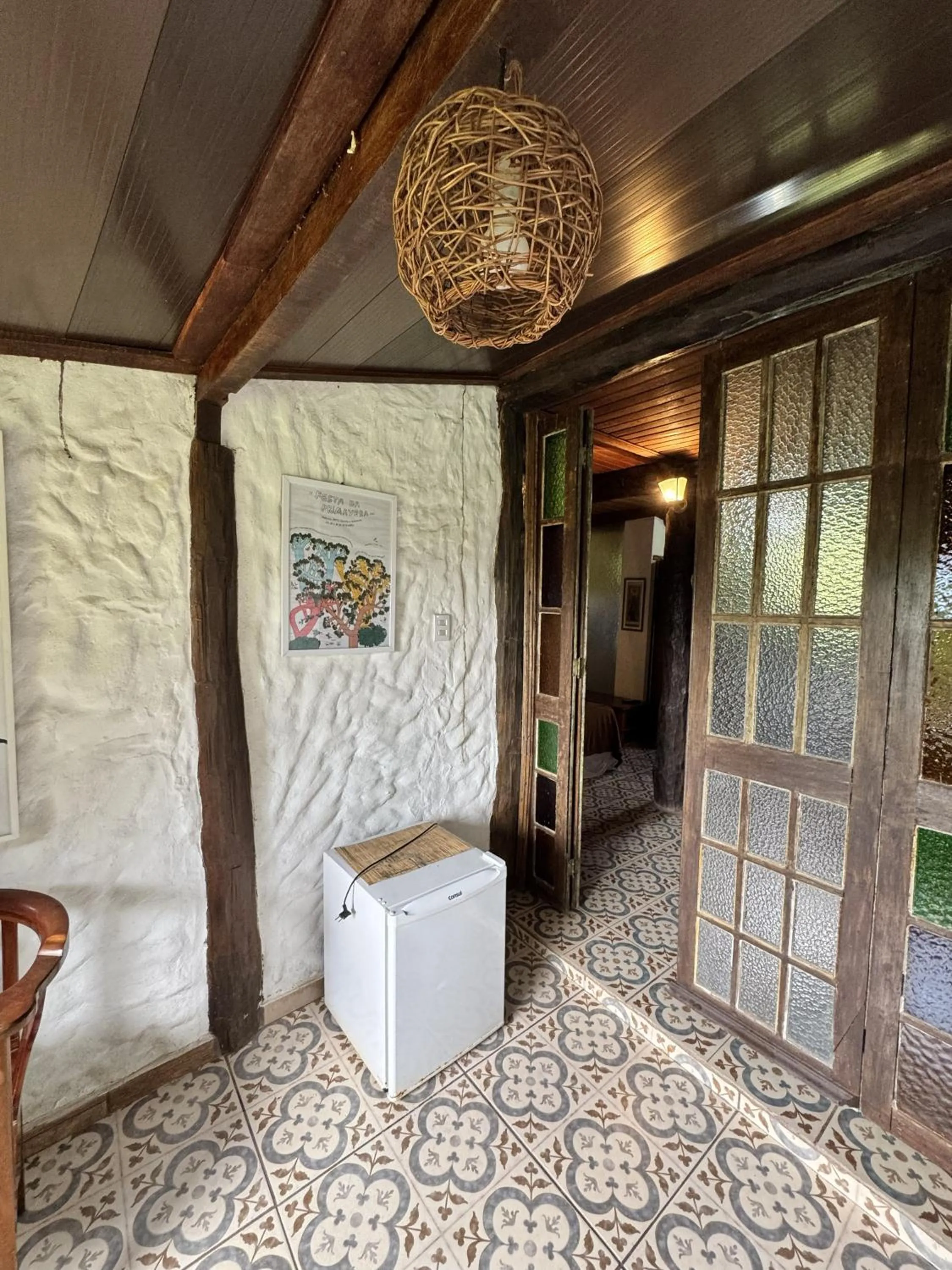 Seating area in Capricho Asturiano