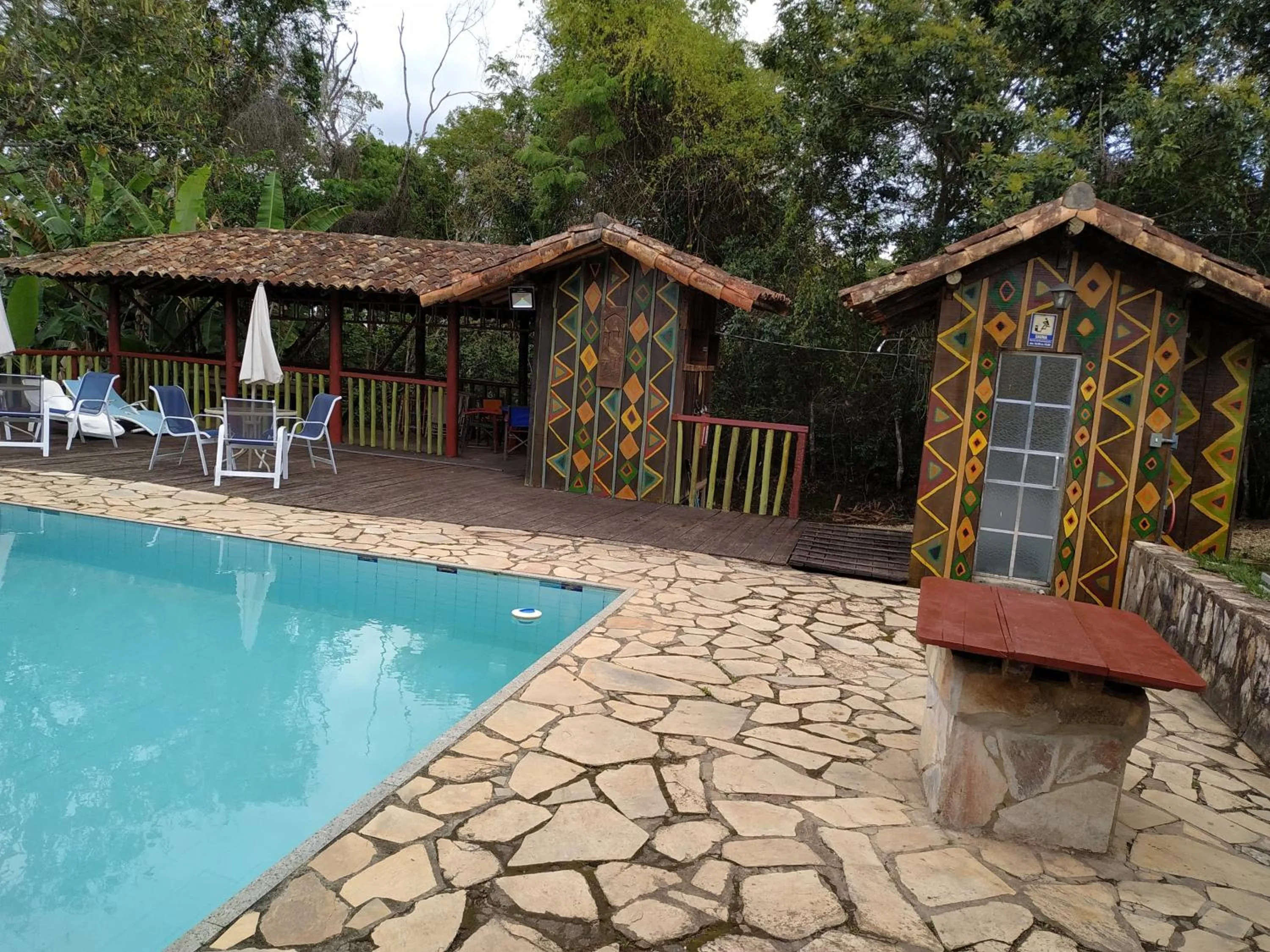 Swimming pool in Capricho Asturiano