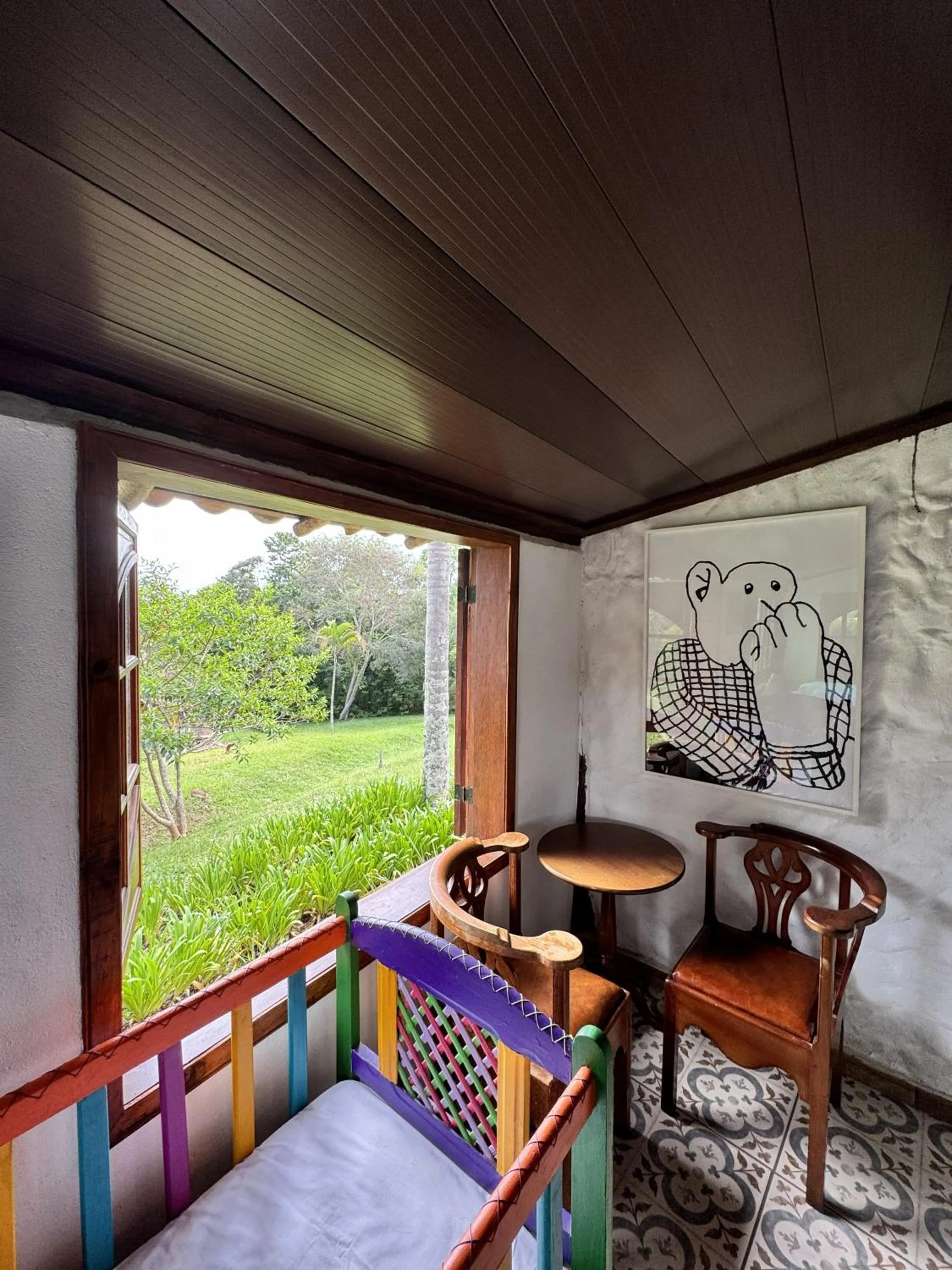 Living room in Capricho Asturiano