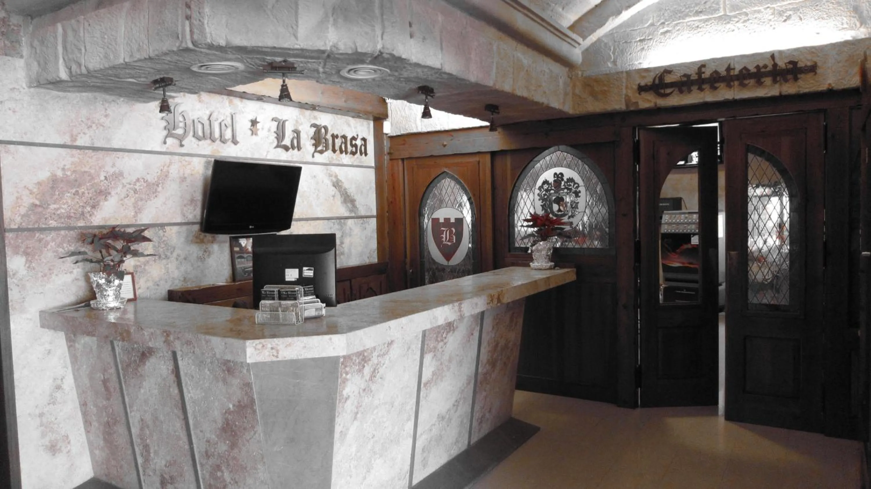 Decorative detail in Hotel La Brasa