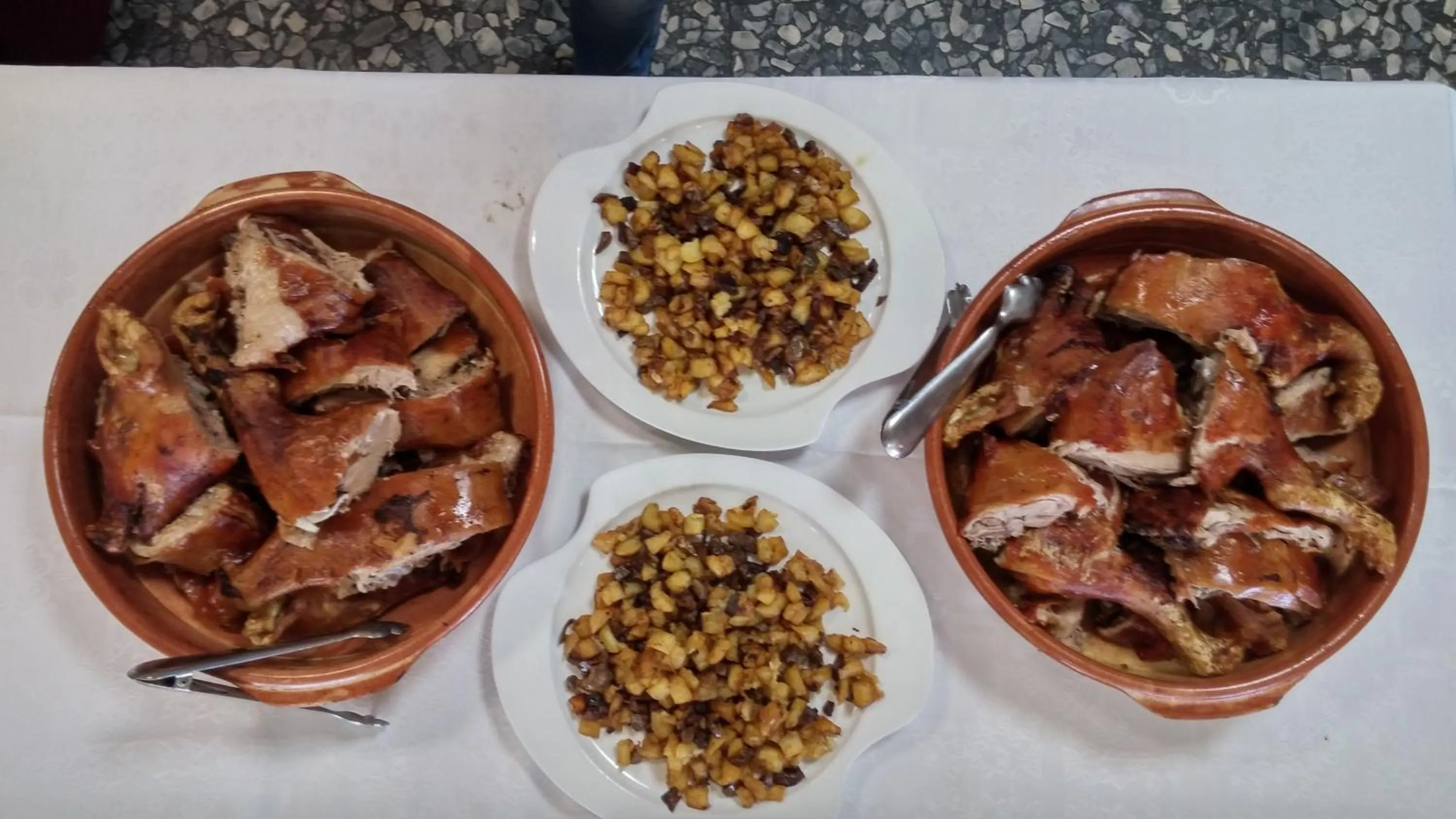 Food close-up in Hotel La Brasa