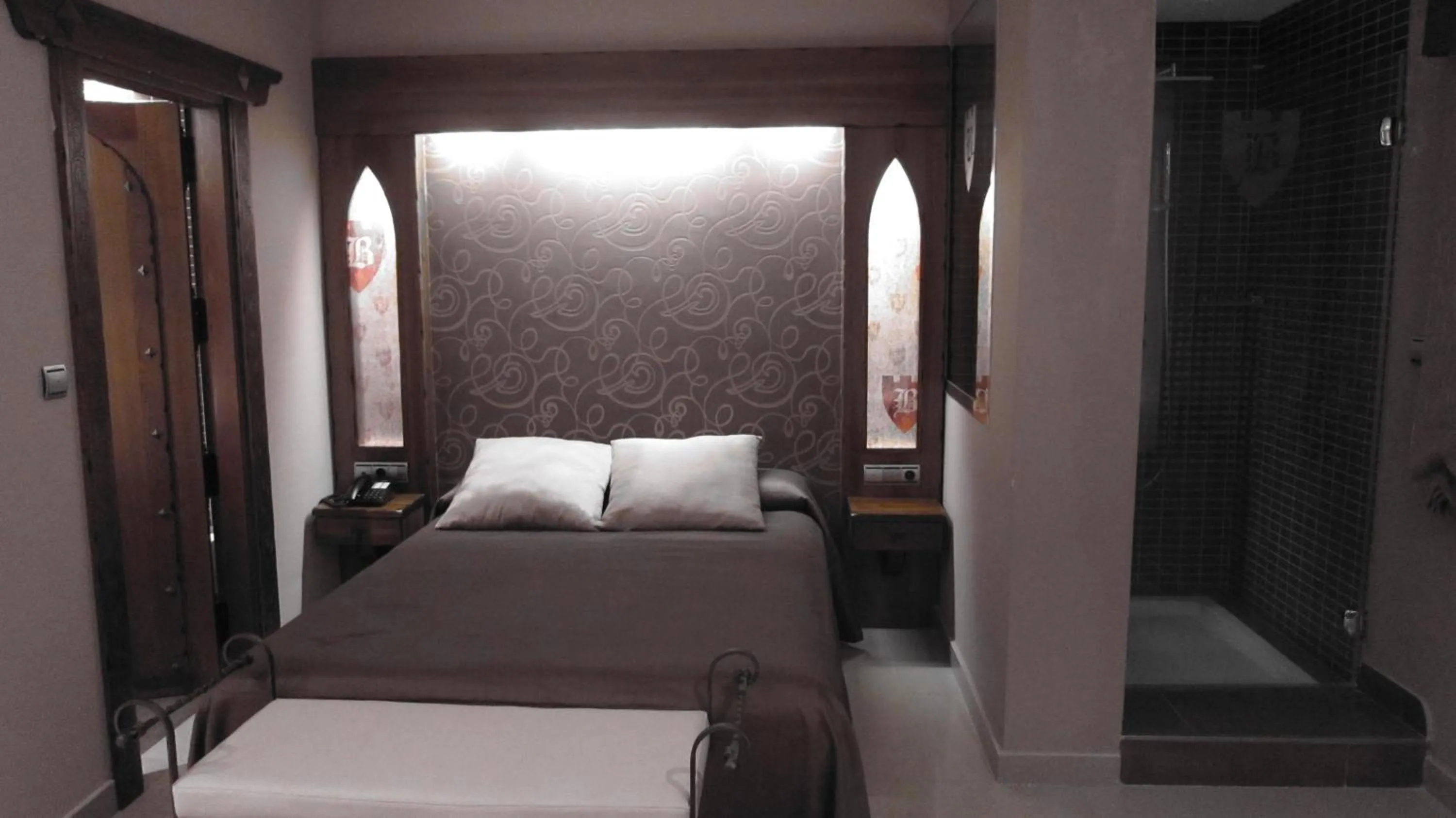 Bed in Hotel La Brasa