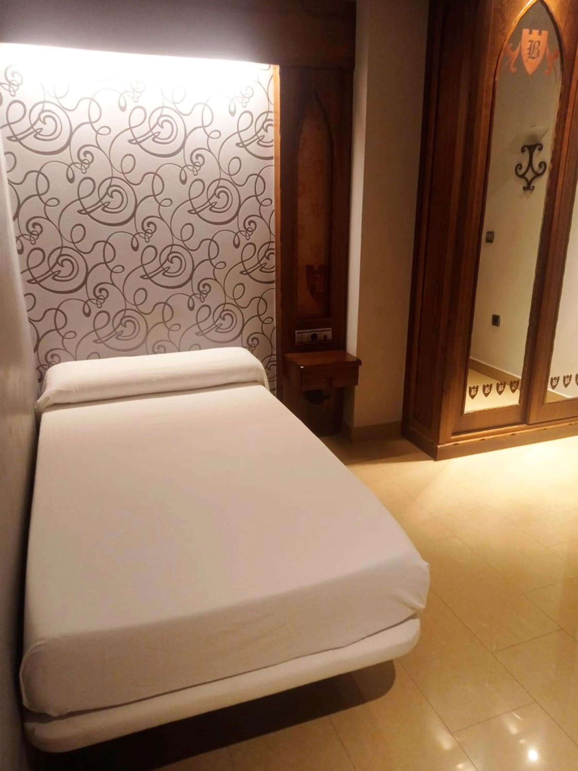 Bed in Hotel La Brasa