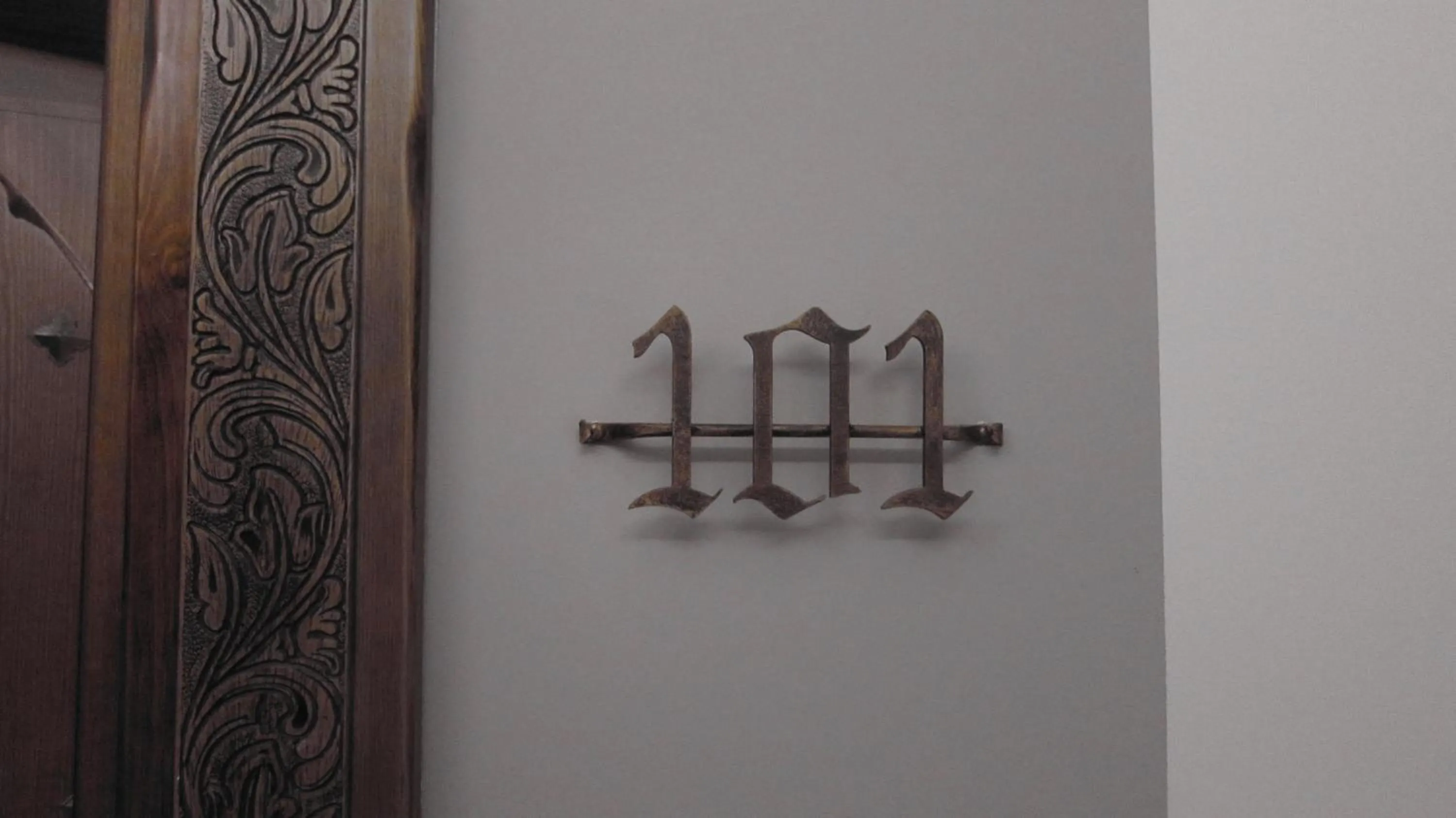 Decorative detail in Hotel La Brasa