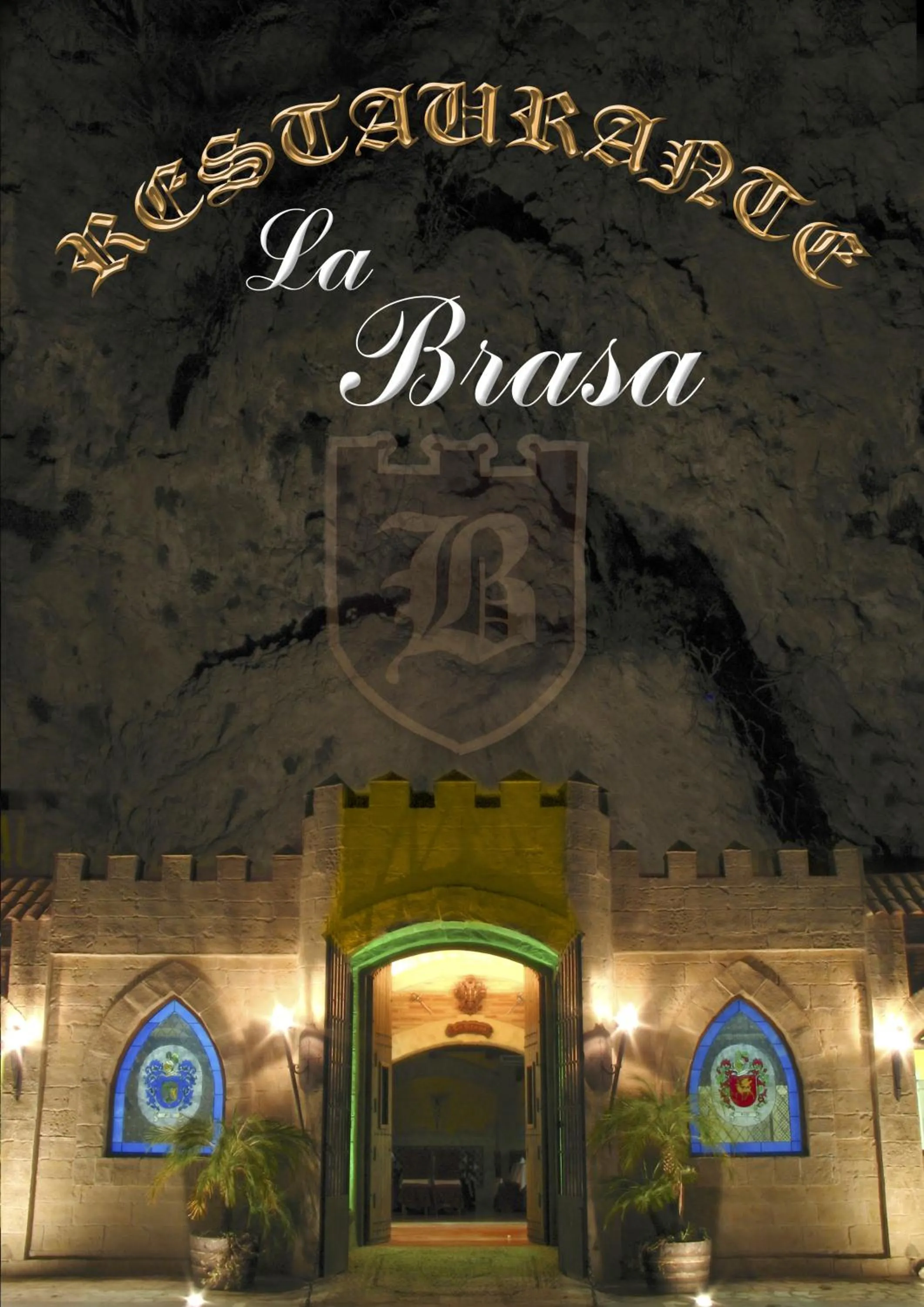 Facade/entrance in Hotel La Brasa