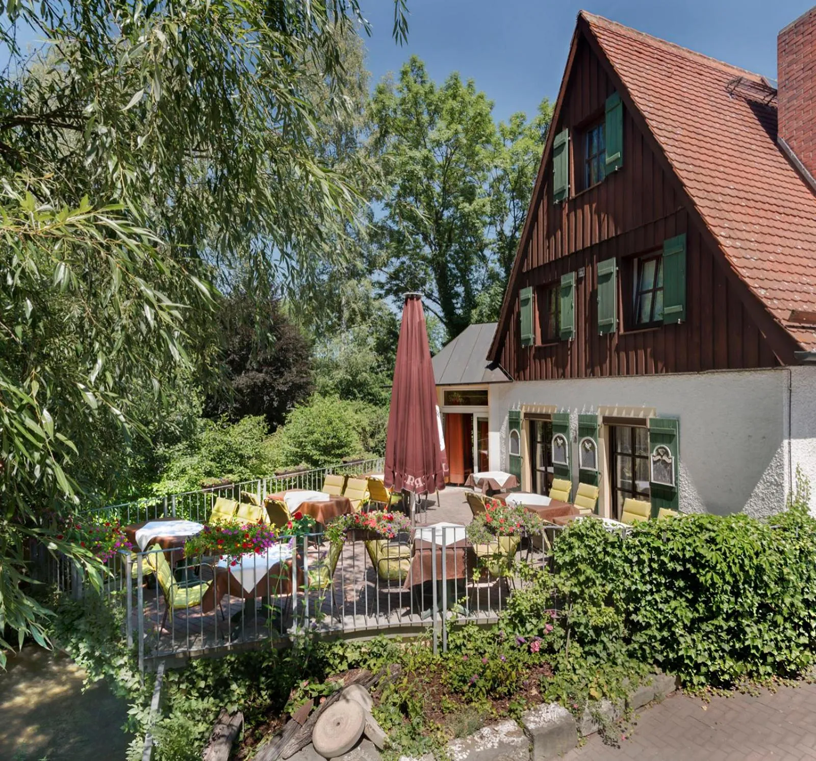 Property building in Hotel Restaurant Lohmühle