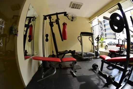 Fitness centre/facilities in King Konfort Hotel
