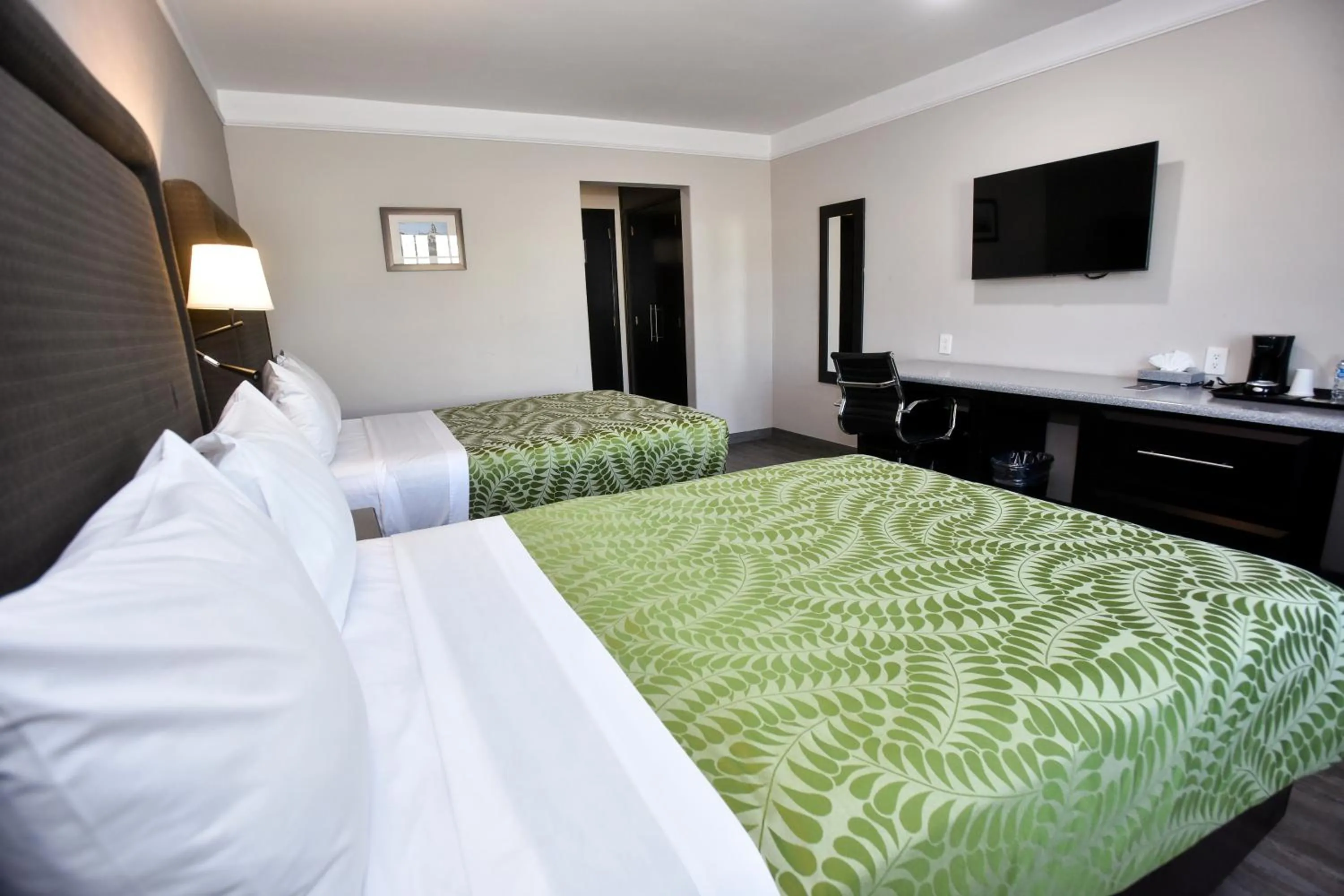 Photo of the whole room, Bed in Plaza Camelinas Hotel