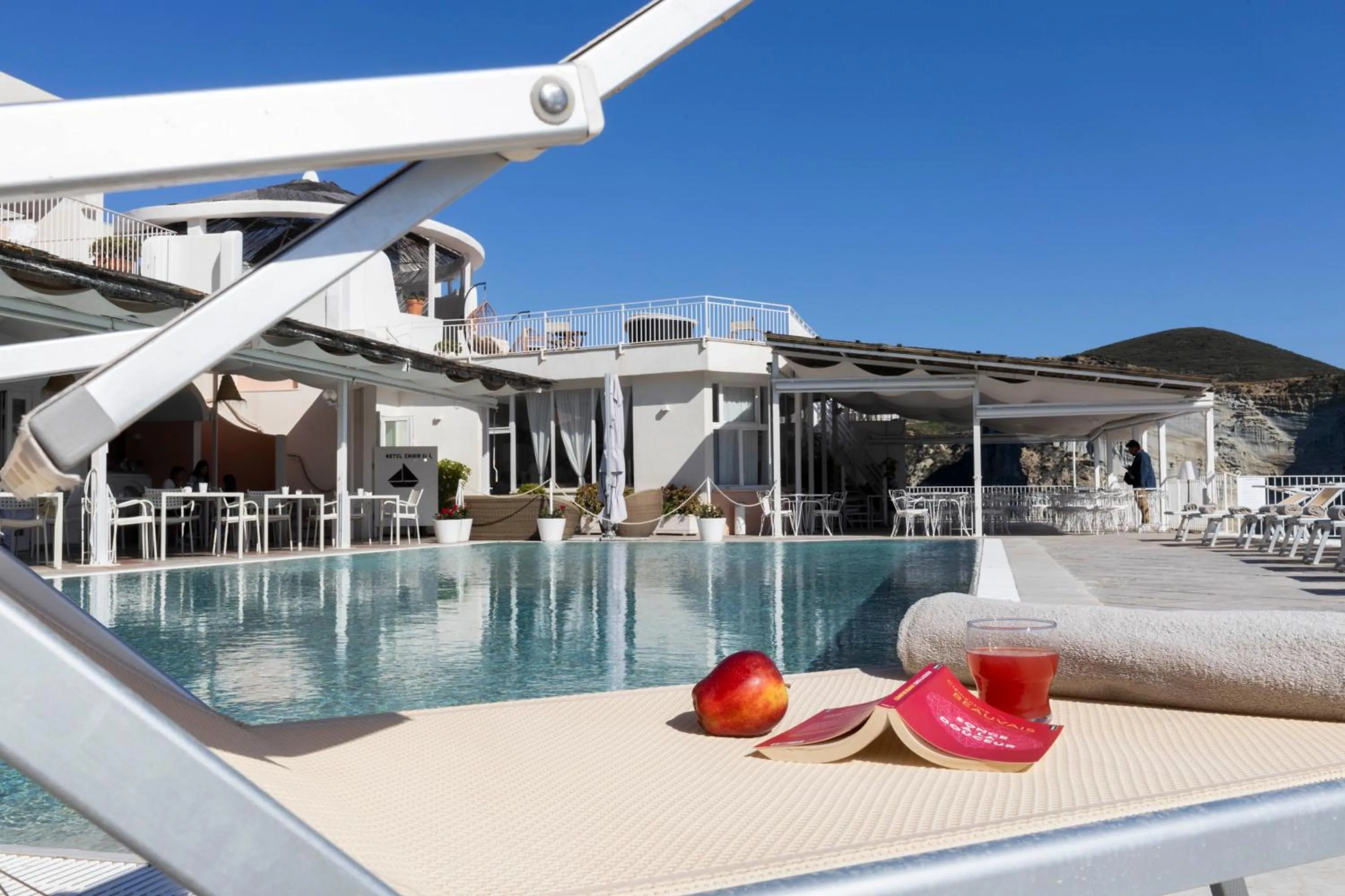 Swimming pool in Hotel Chiaia Di Luna