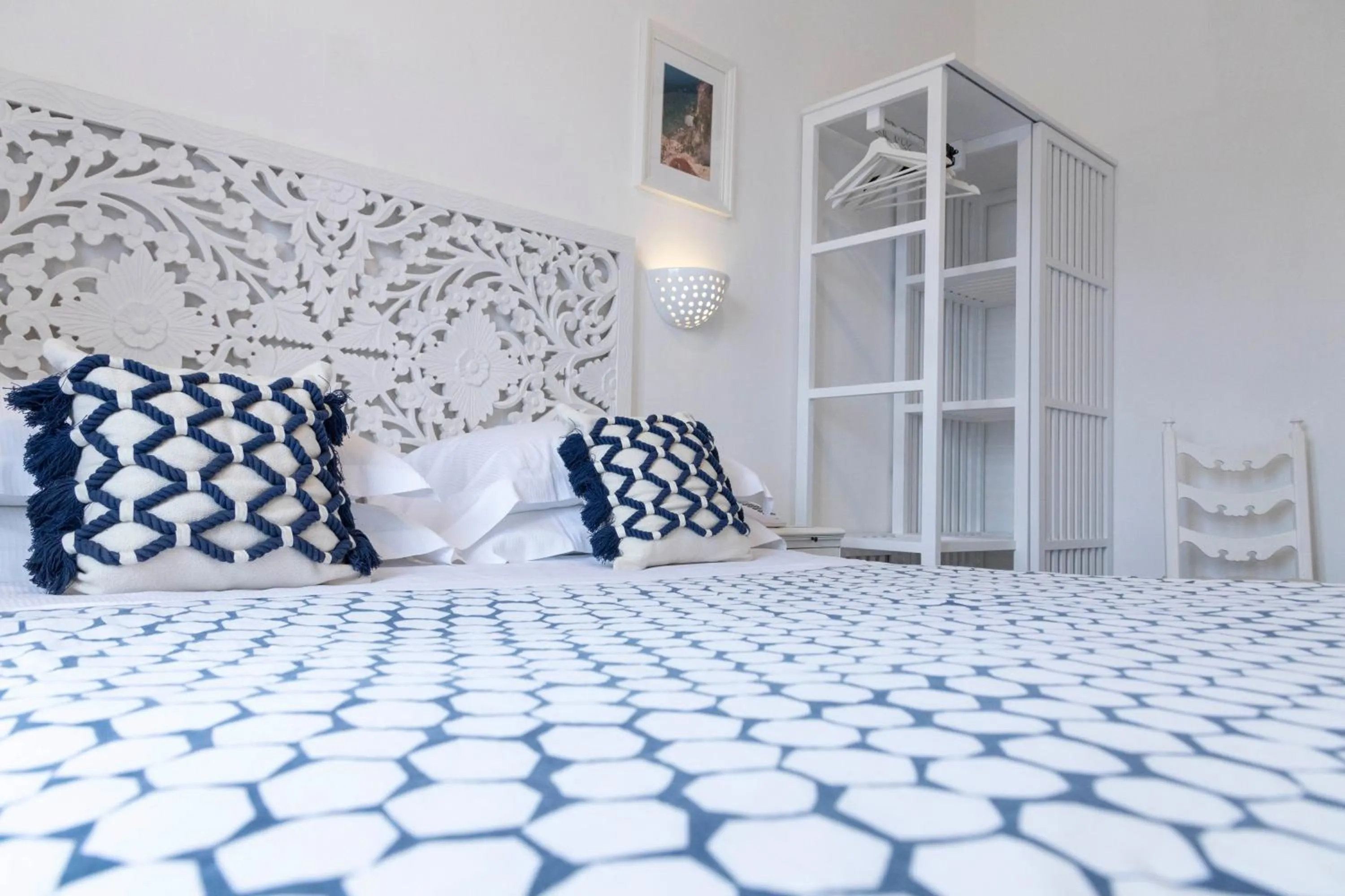 Bed in Hotel Chiaia Di Luna