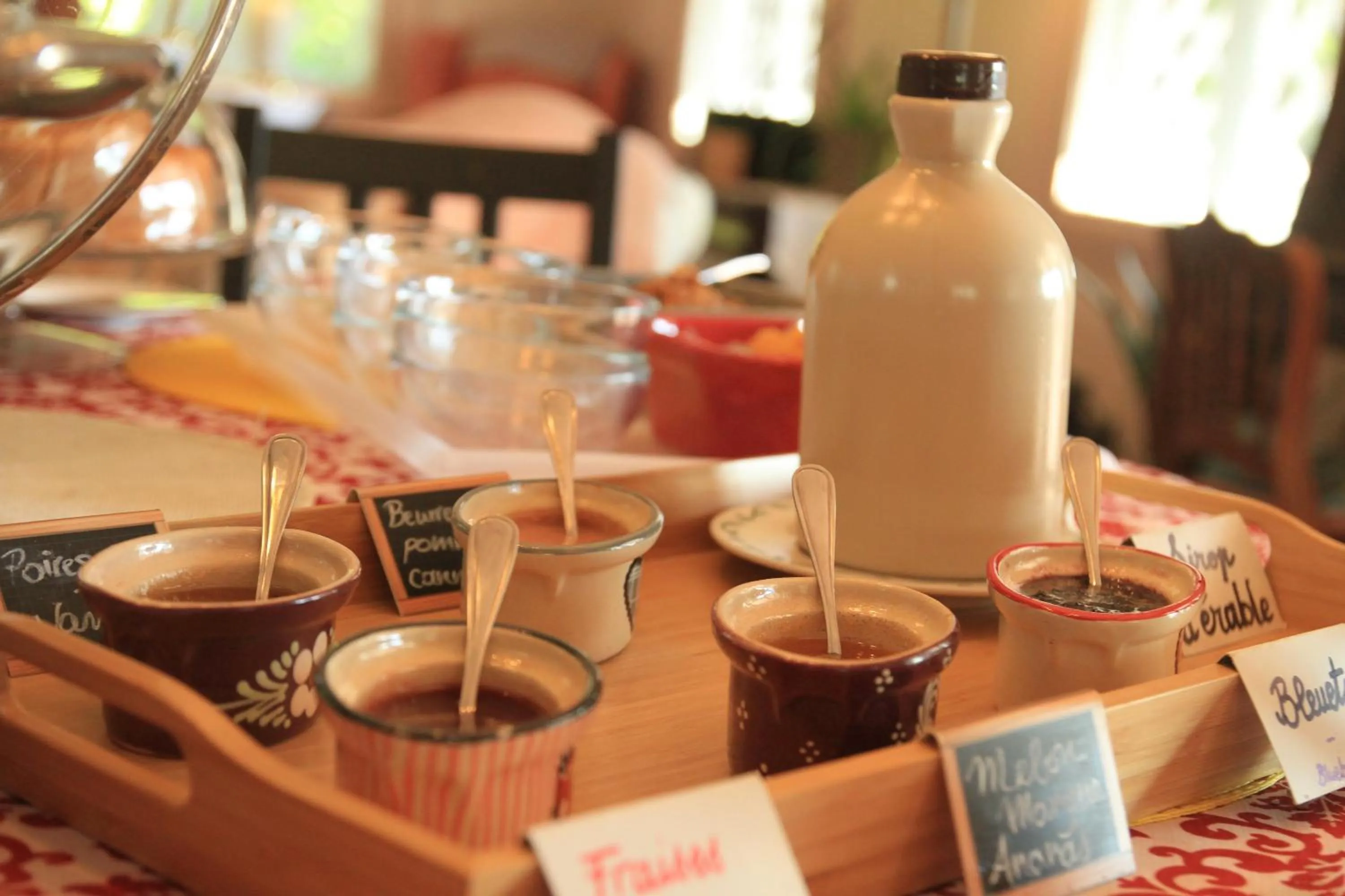 Breakfast in Auberge La Châtelaine